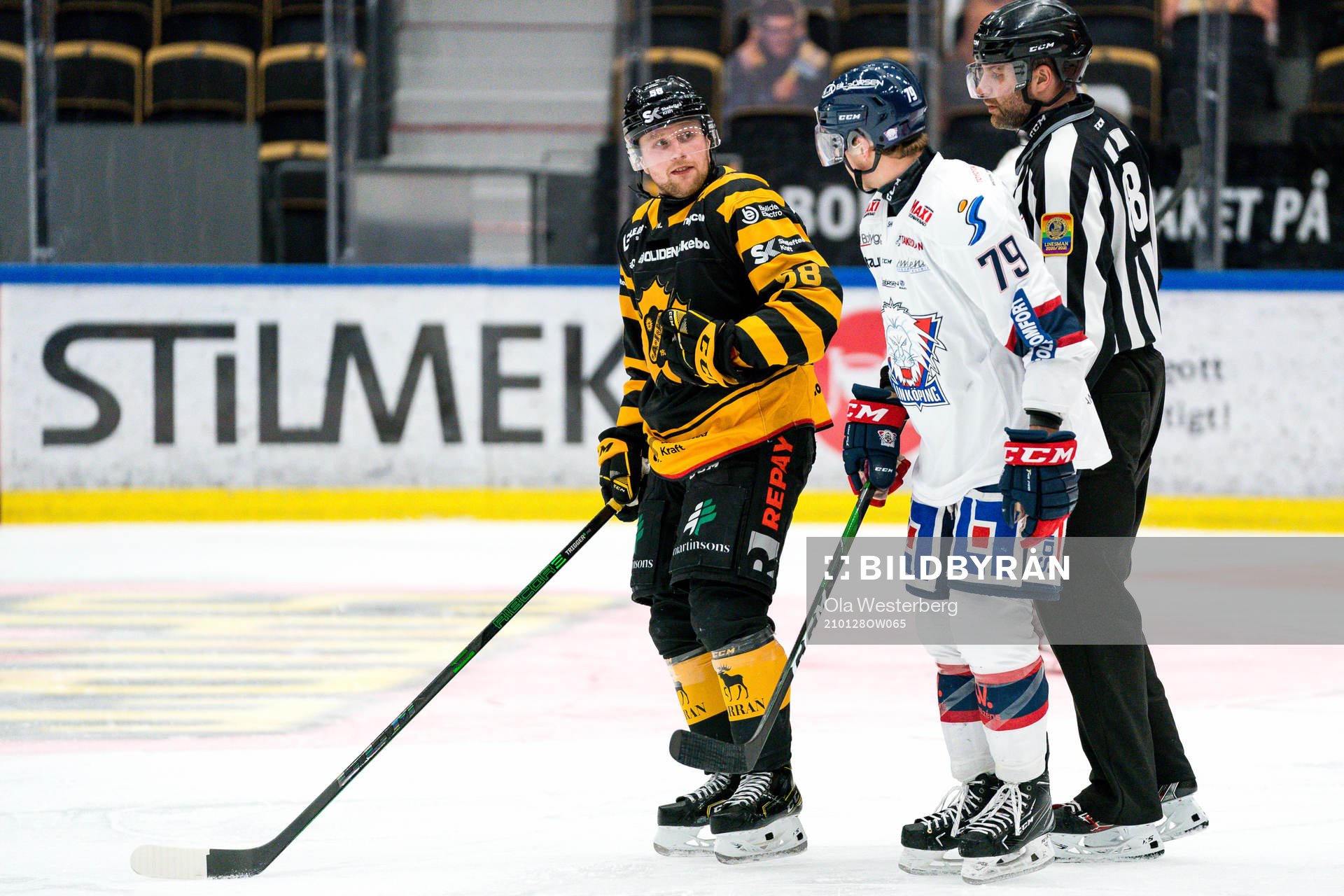 Skellefteås Oskar Nilsson och Linköpings Patrik Lundh