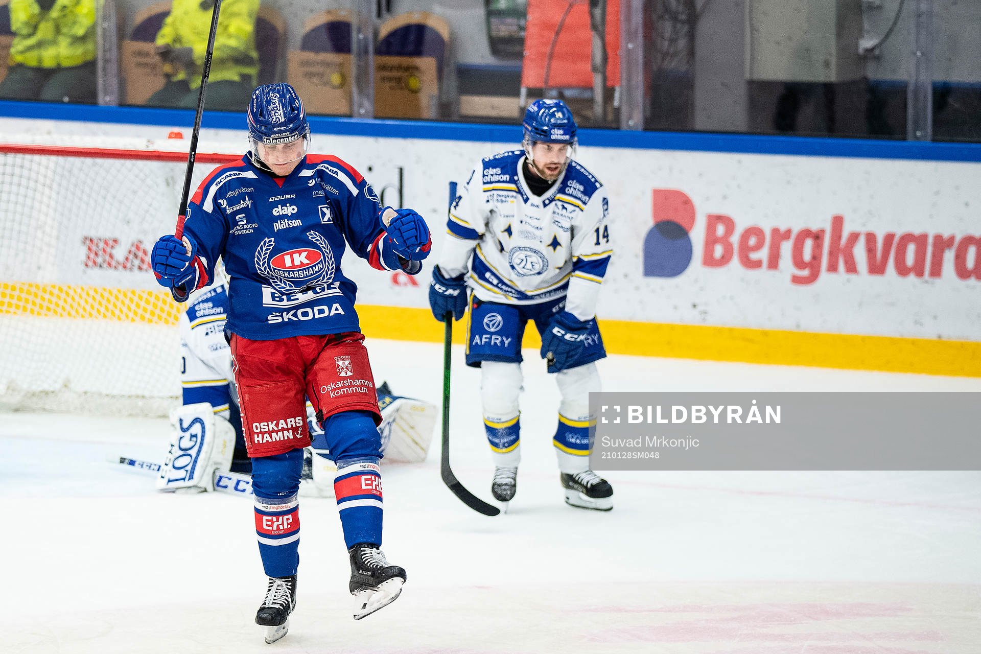 Oskarshamns John Dahlström jublar