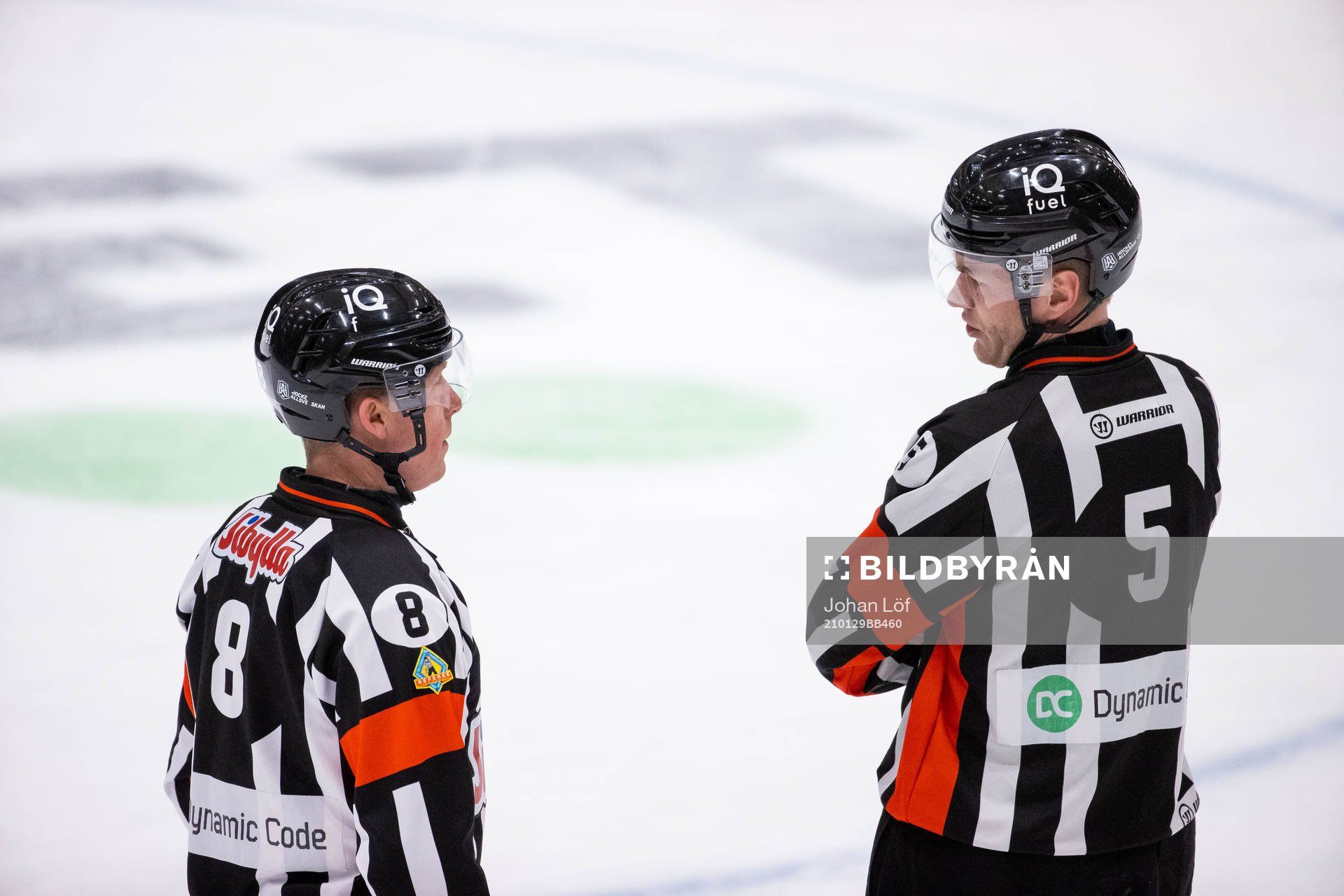 Domare Peter Lyth och Domare Daniel Eriksson