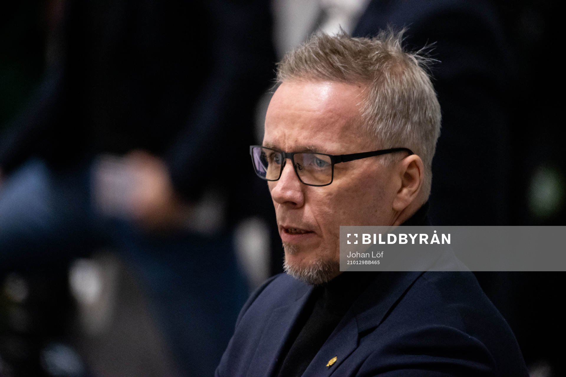 Björklövens tränare Hans Wallson