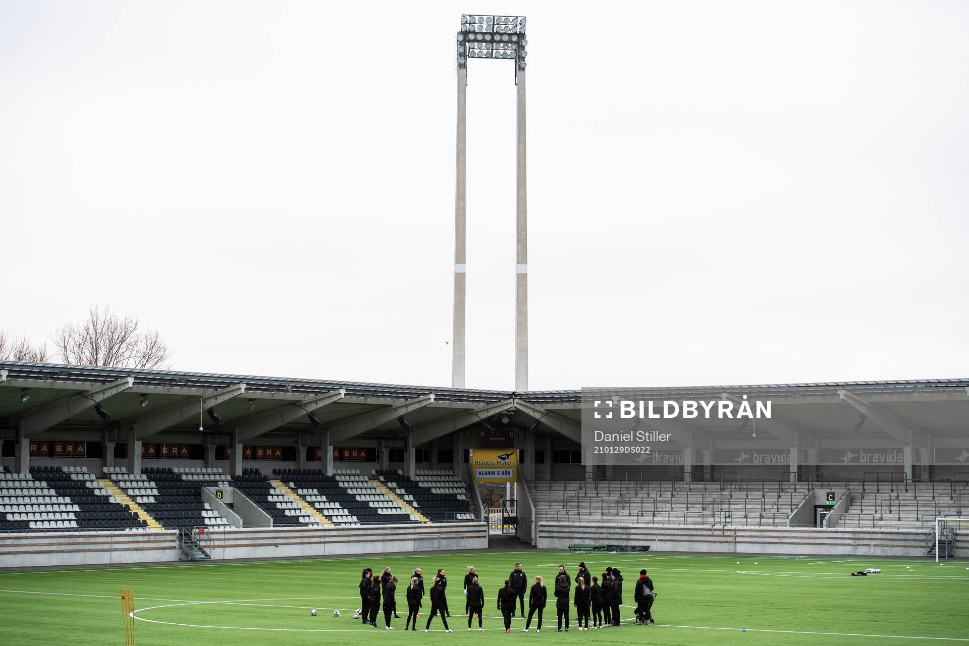 Laget samlat på Bravida Arena