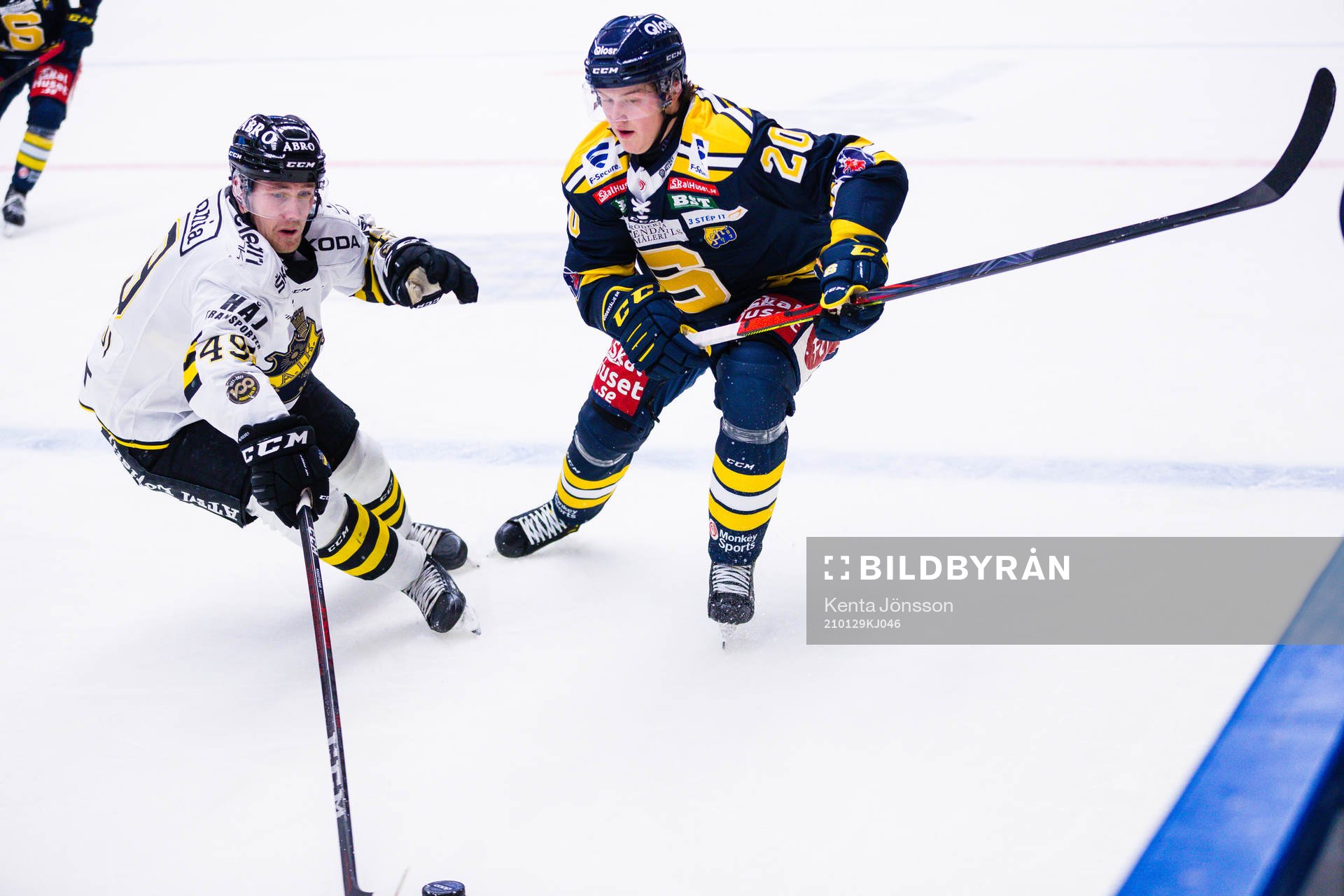 s Christian Kåsastul och Södertäljes Oskar Olausson