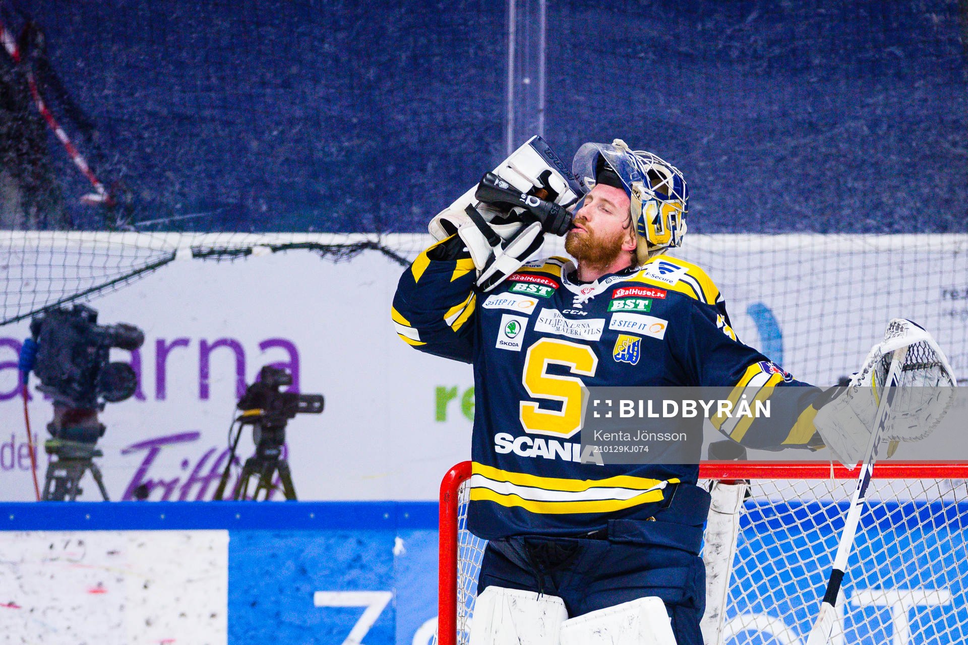 Södertäljes målvakt Jussi Rynnäs