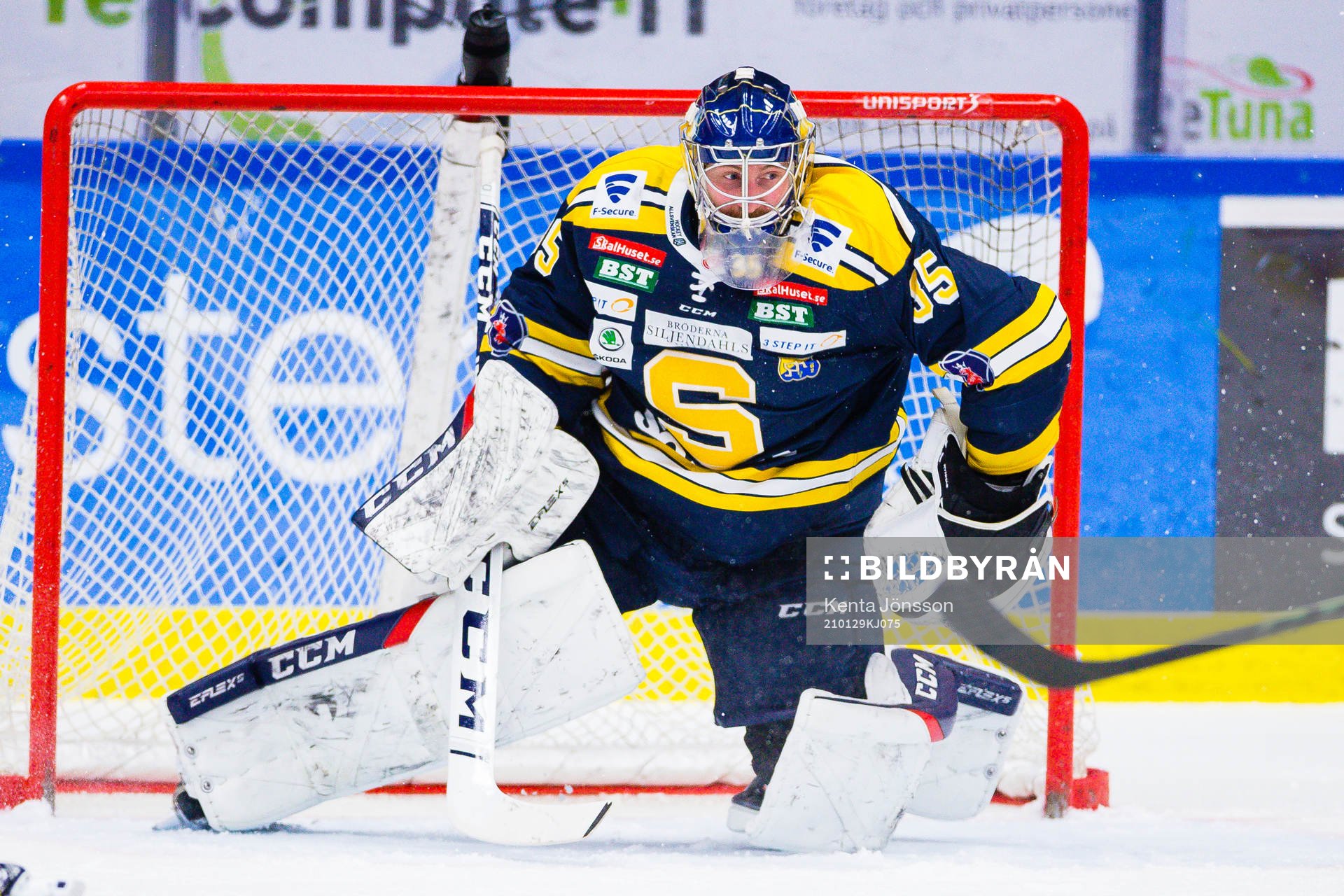 Södertäljes målvakt Jussi Rynnäs
