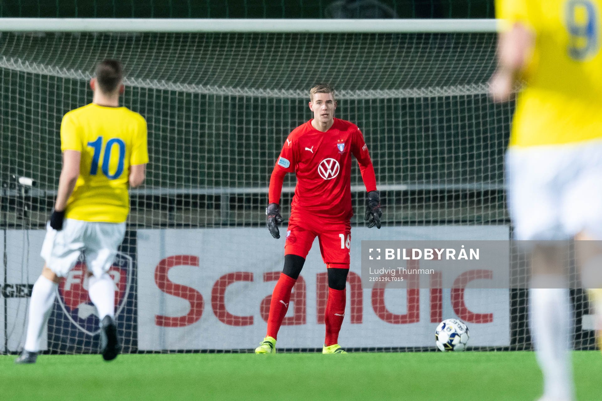 Malmö FFs målvakt Mathias Nilsson