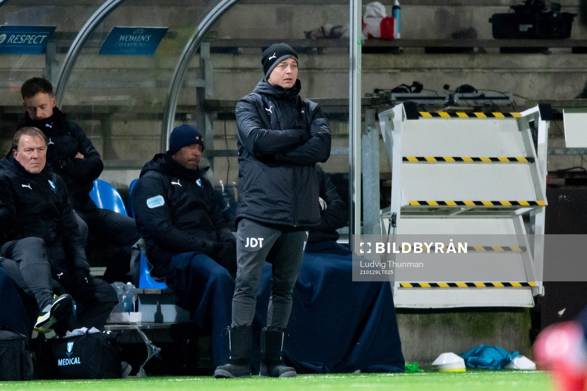 Malmö FFs huvudtränare Jon Dahl Tomasson