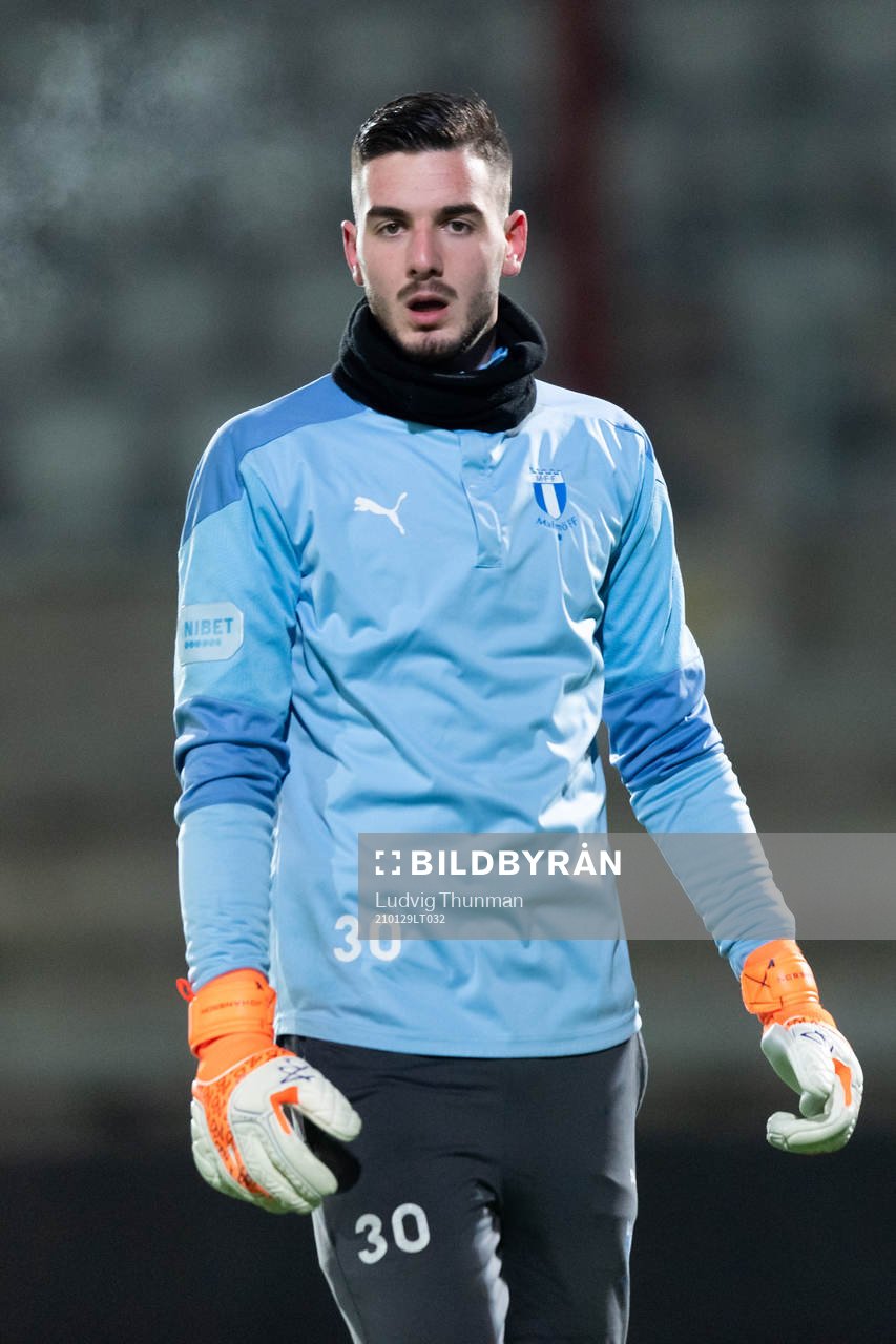 Malmö FFs målvakt Marko Johansson