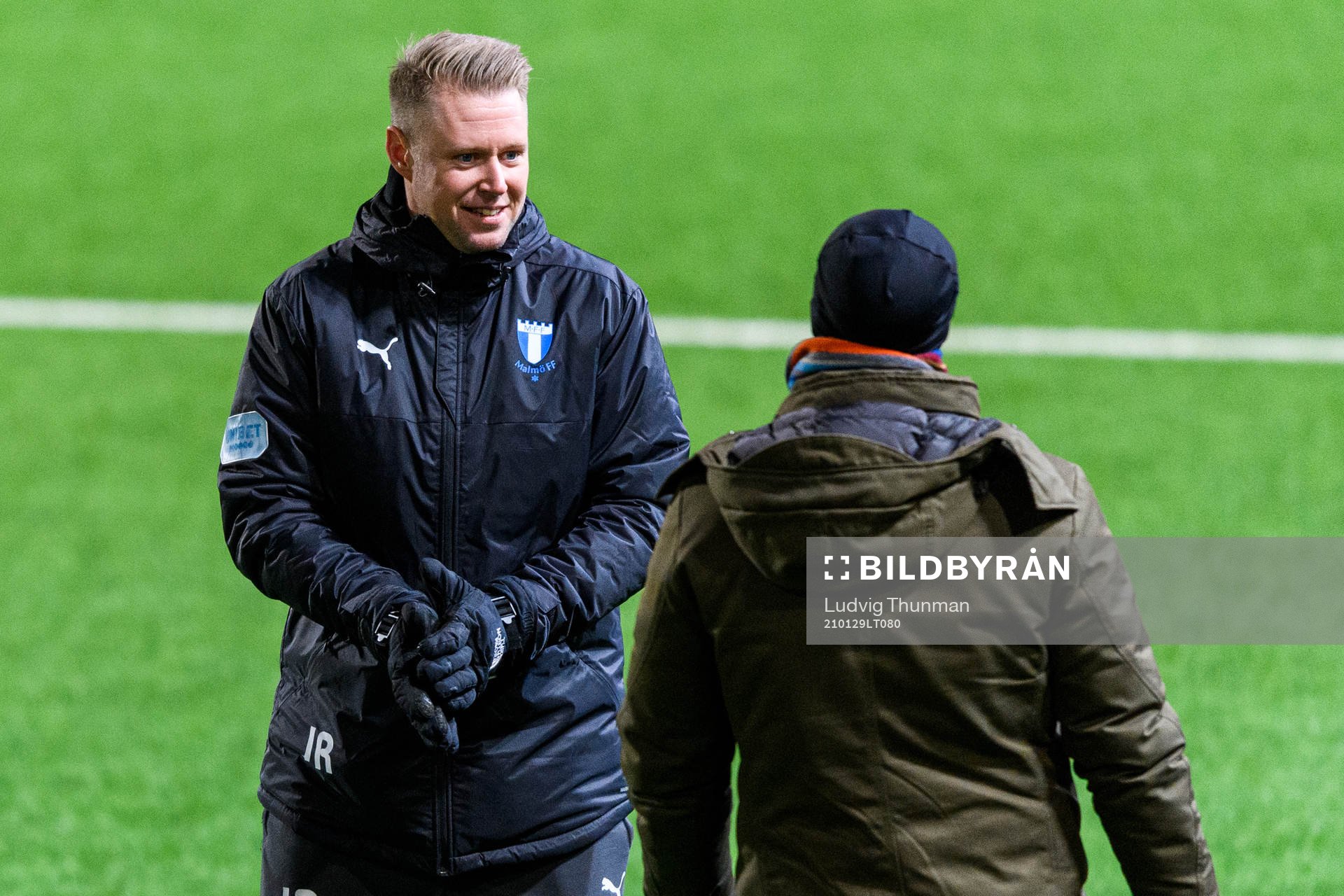 Malmö FFs sjukgymnast Jesper Robertsson