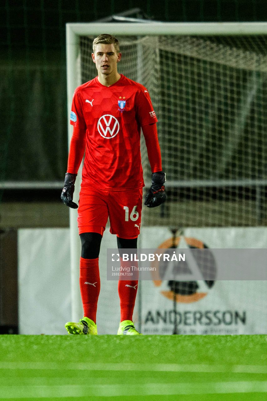Malmö FFs målvakt Mathias Nilsson