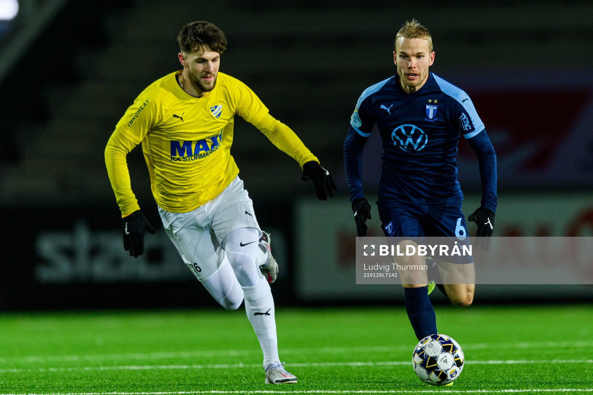 IFK Malmös Oliver Stojanovic Fredin och Malmö FFs Oscar
