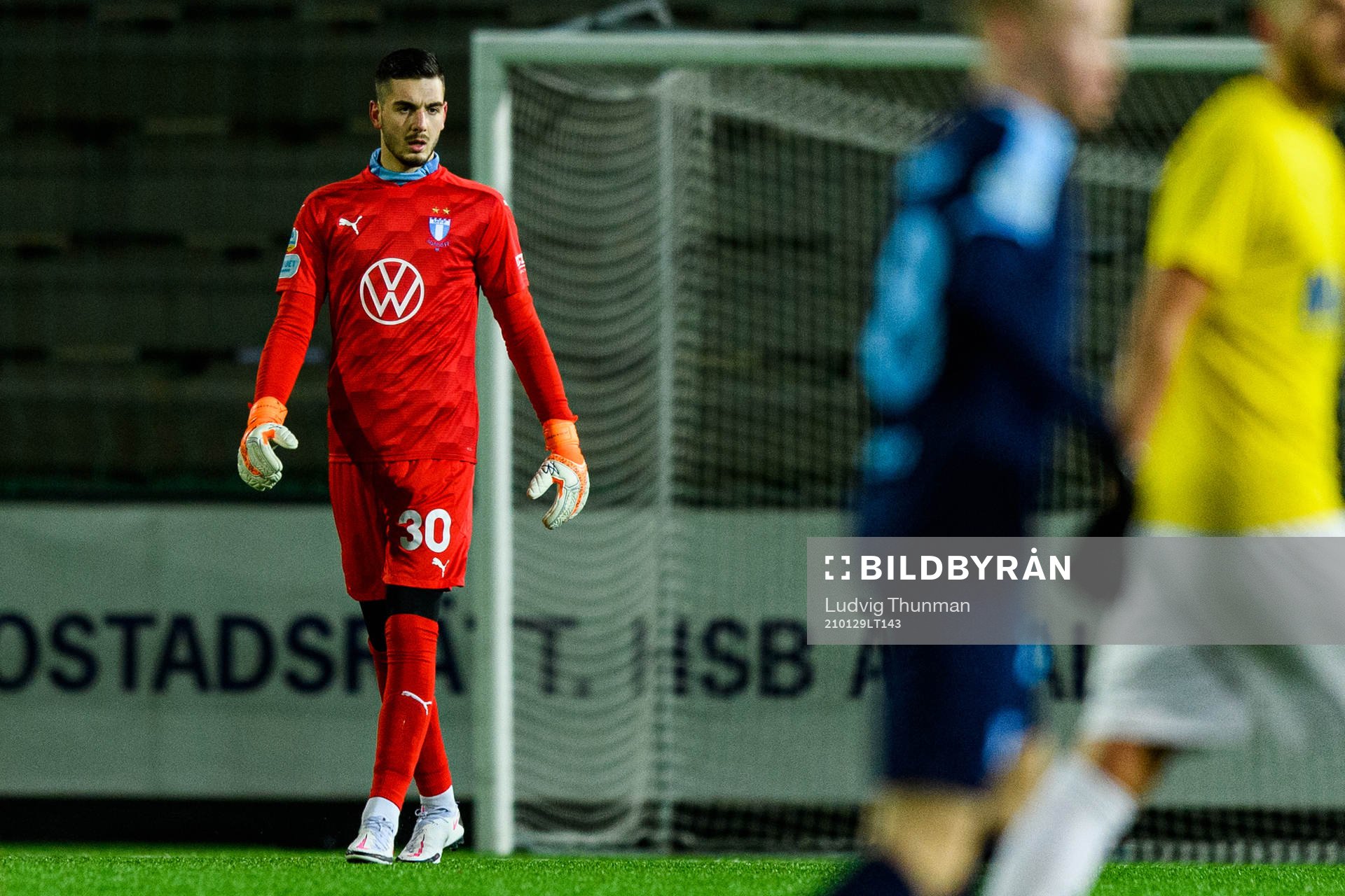 Malmö FFs målvakt Marko Johansson