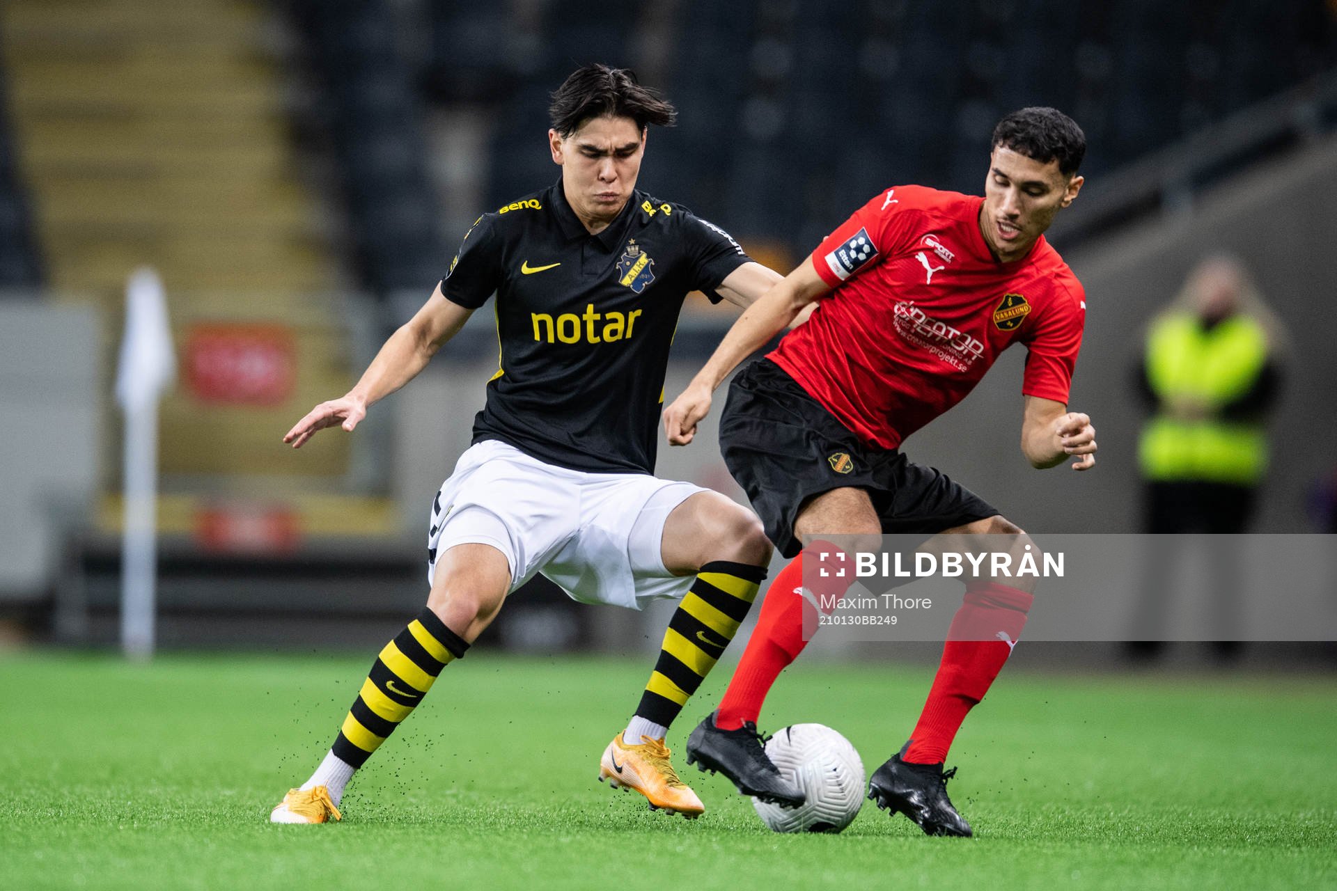 s Eric Kahl och Vasalunds Adam Id Salem