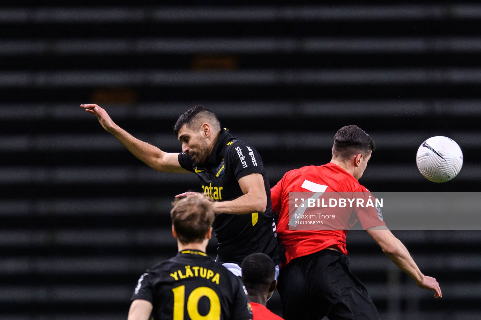 s Stefan Silva och Vasalunds Ahmed Bonnah