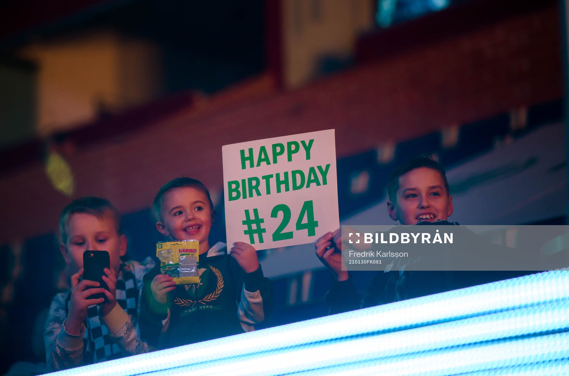 Färjestads Jonathon Blum (ej i bild) fyller år och hans