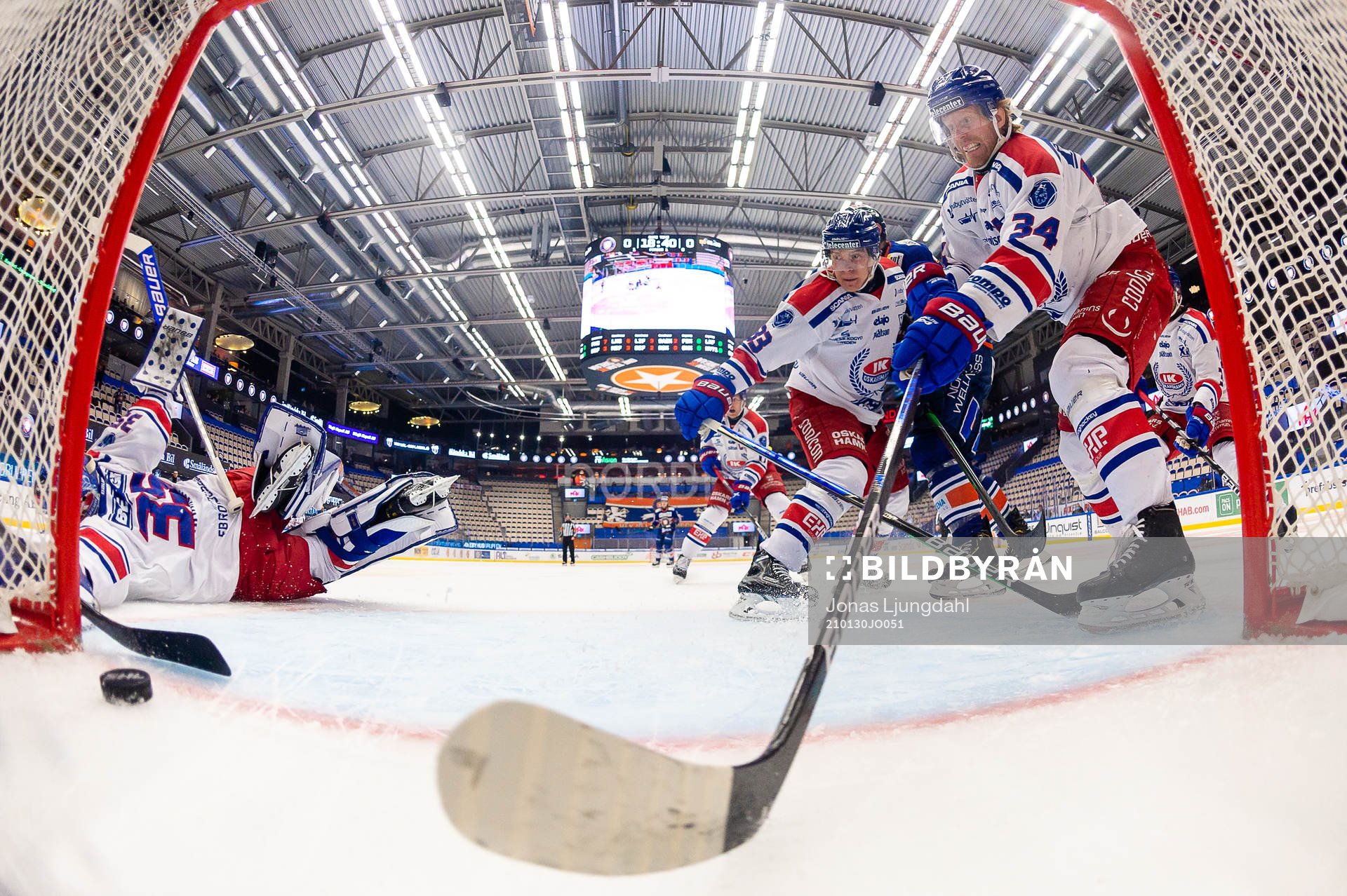 Oskarshamns Filiph Engsund och Philip Samuelsson när