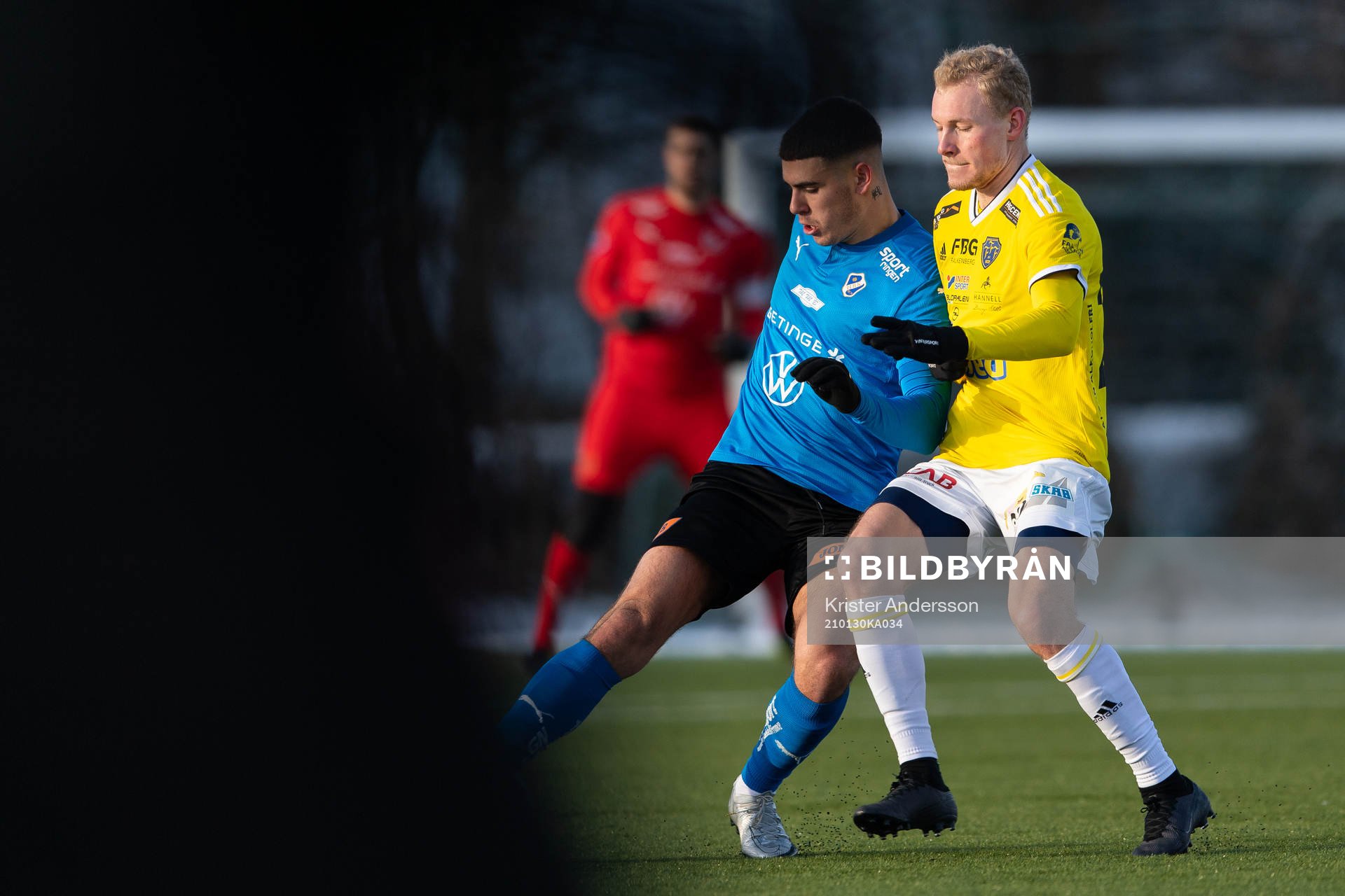 Halmstads Edvin Kurtulus och Falkenbergs Adam Bergmark