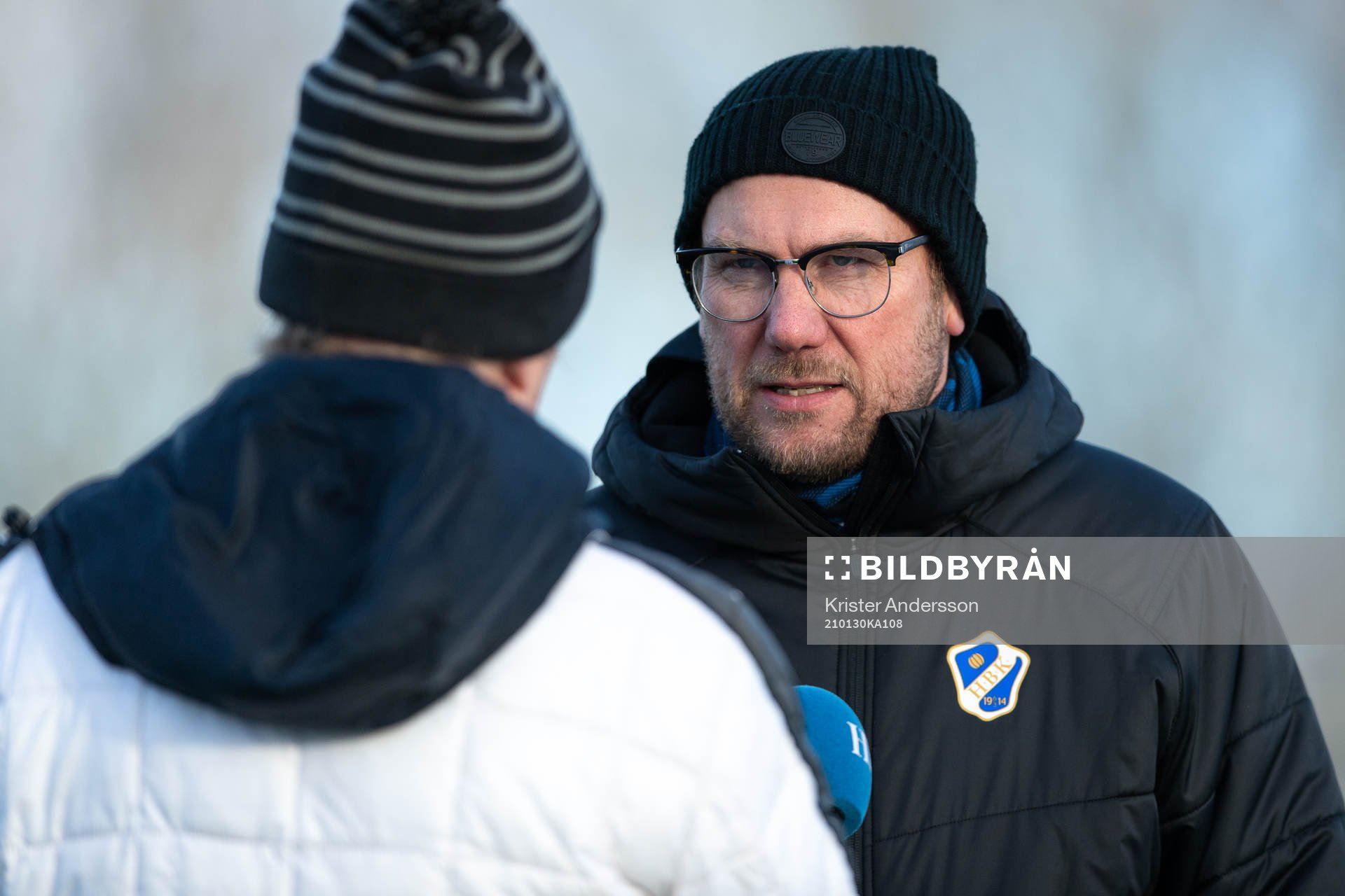Halmstads tränare Magnus Haglund