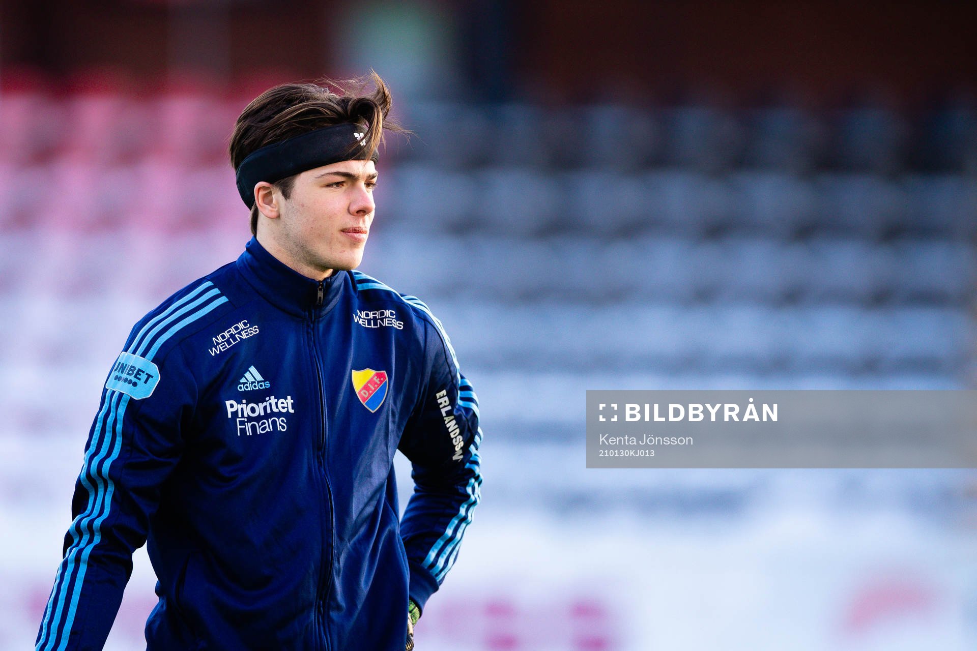 Djurgårdens målvakt Jacob Widell Zetterström