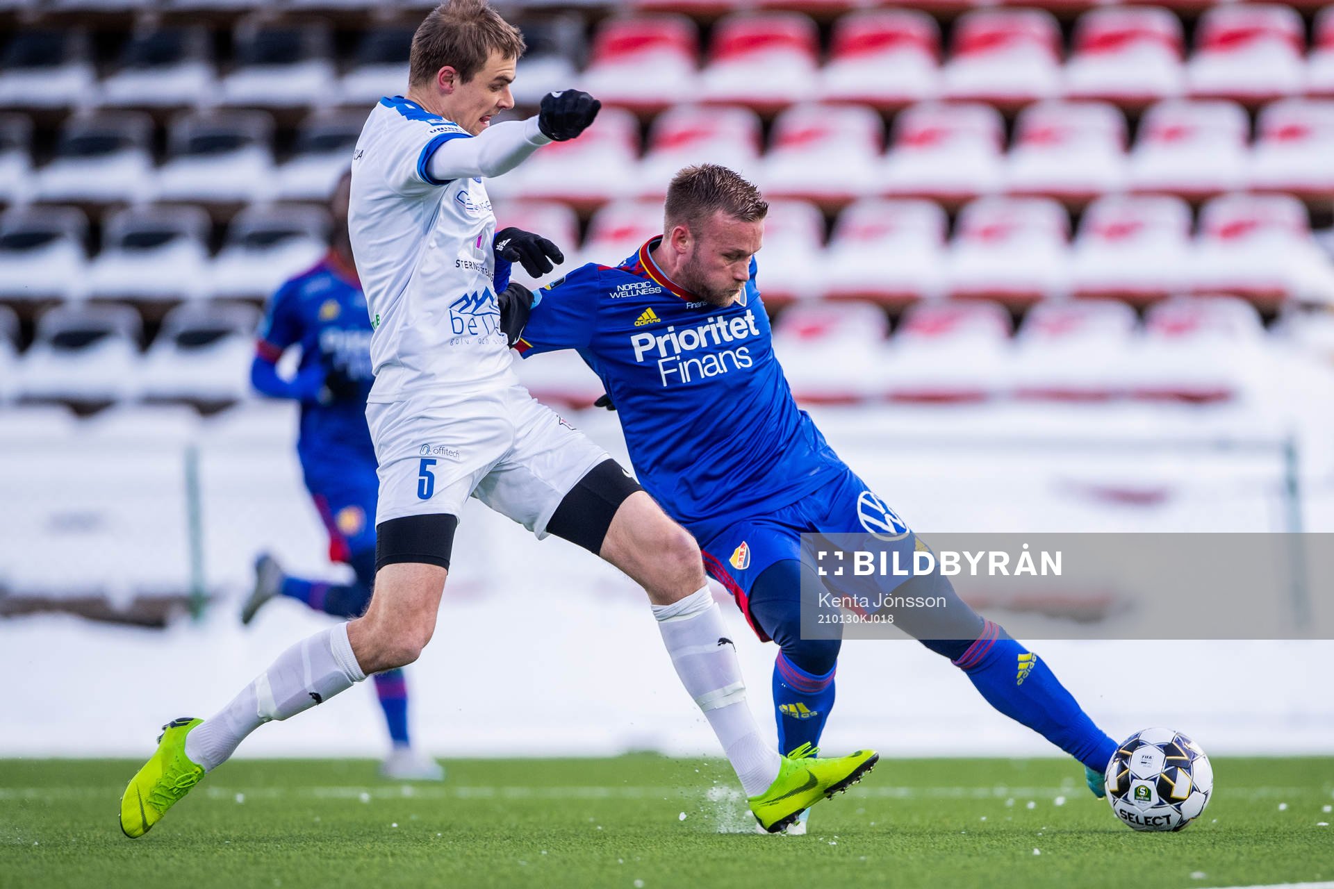 Akropolis Oscar Pehrsson och Djurgårdens Nicklas Bärkroth