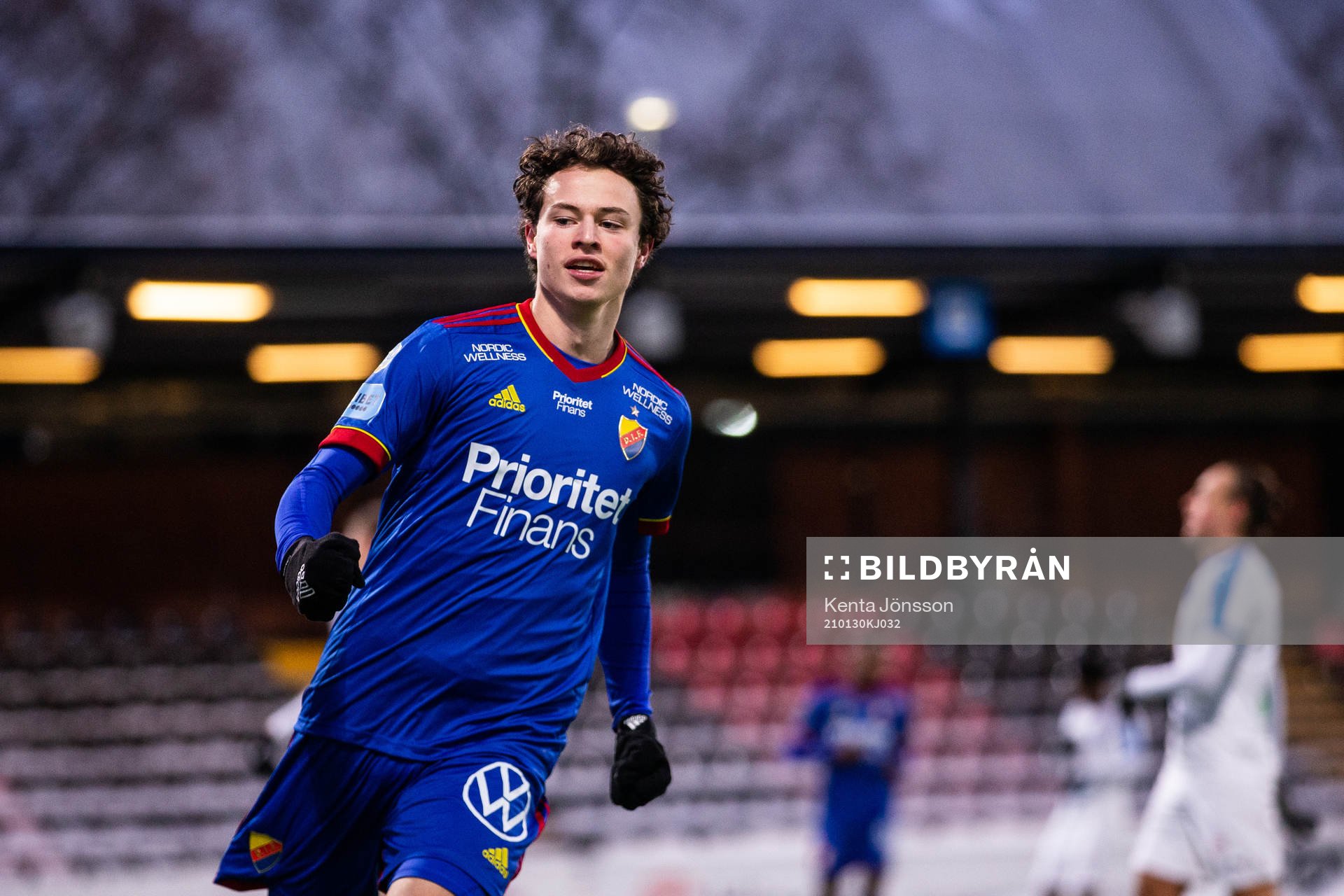 Djurgårdens Leo Cornic jublar
