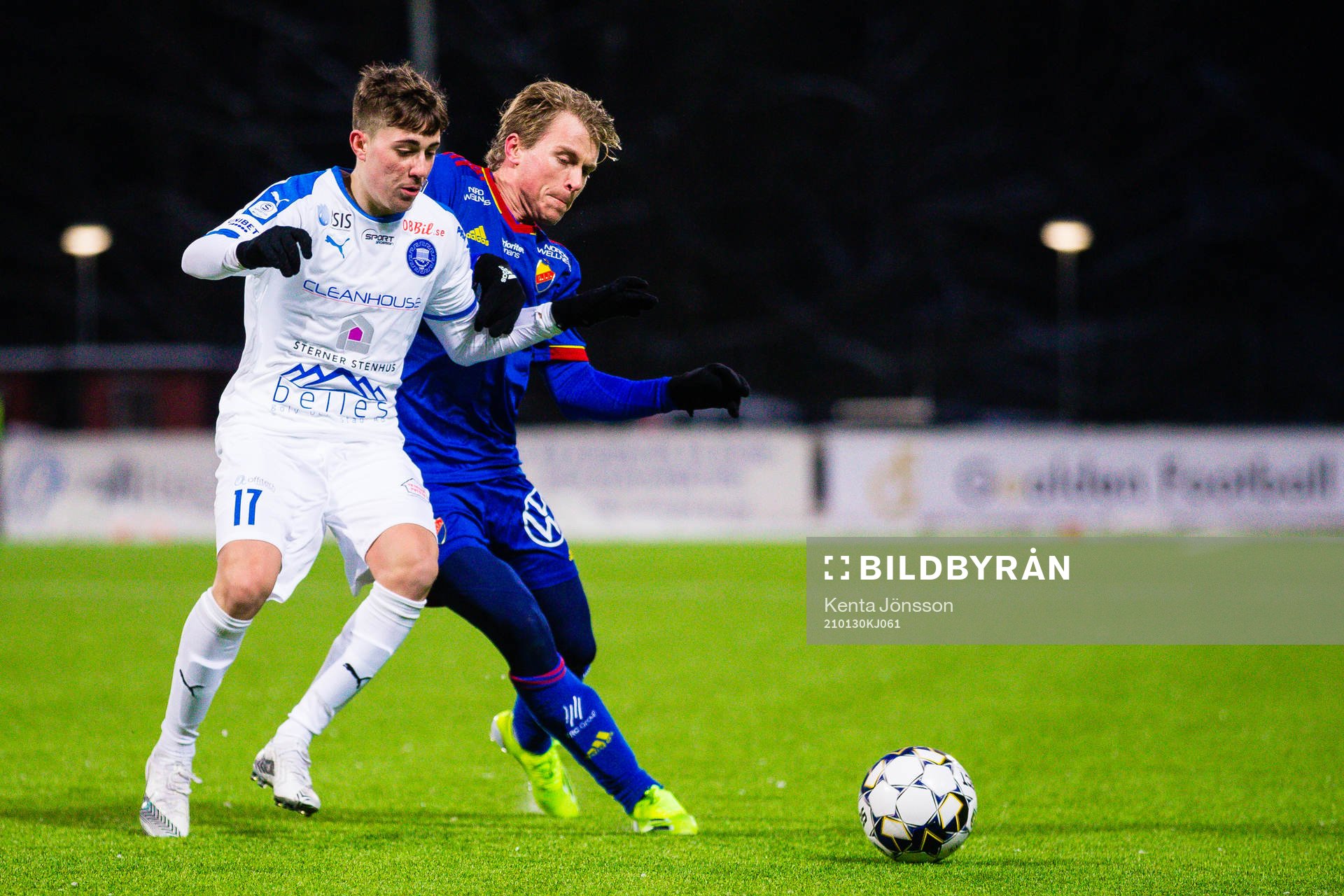 Akropolis Mattias Özgün och Djurgårdens Rasmus Schüller