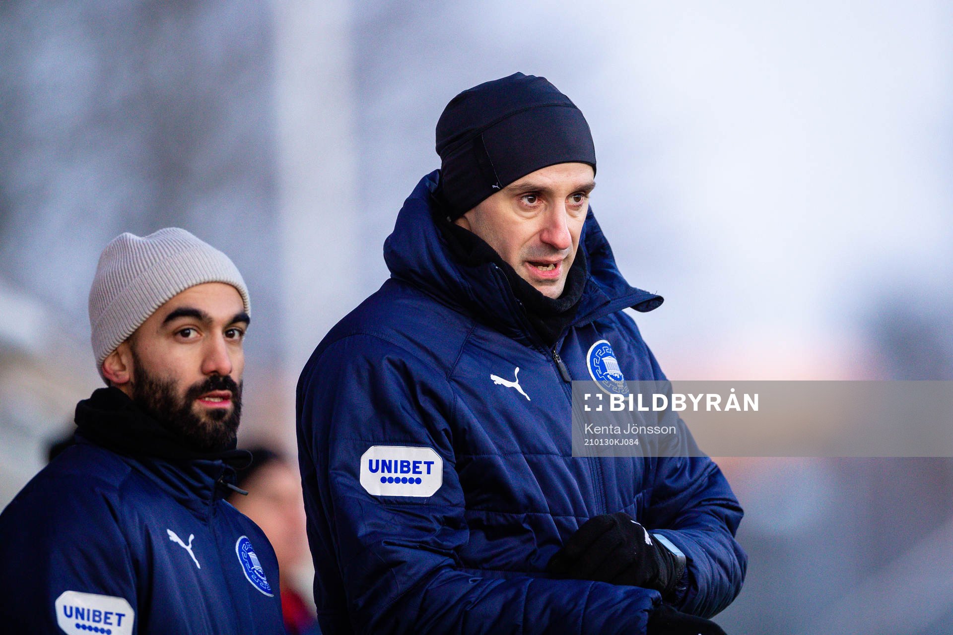 Akropolis assisterande tränare Athanasios Papadopoulos och