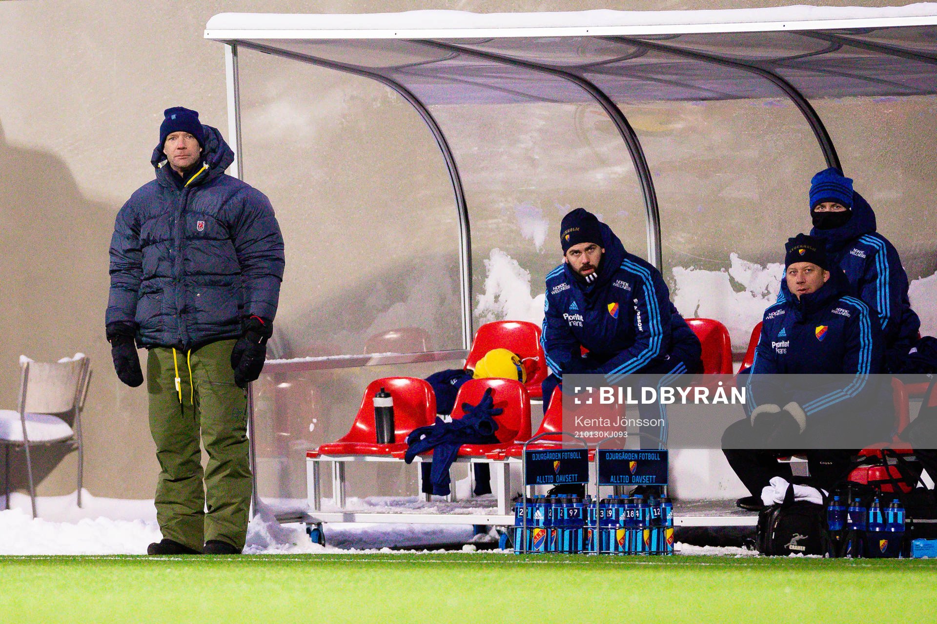 Djurgårdens tränare Kim Bergstrand