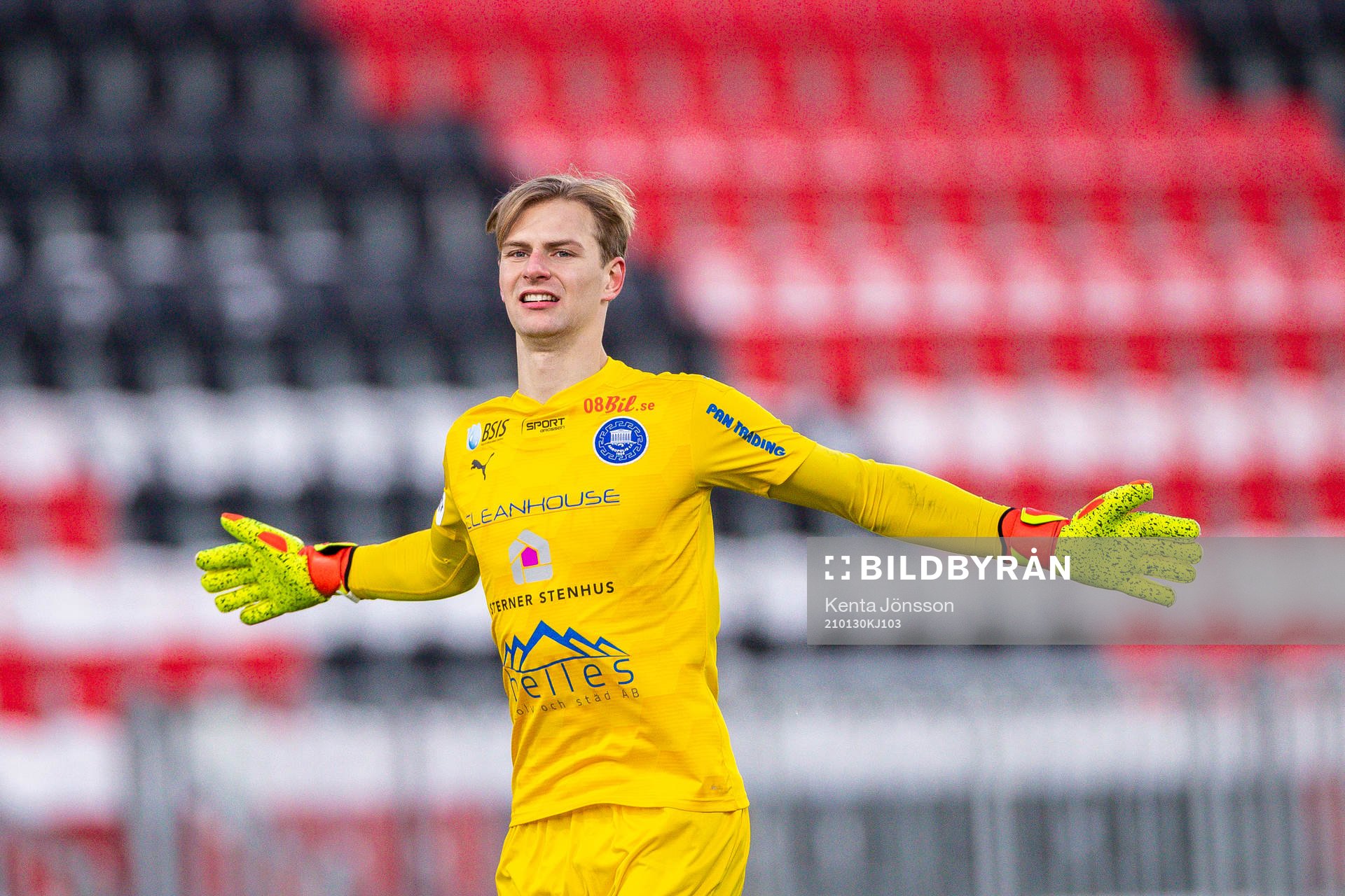 Akropolis målvakt Simon Andersson