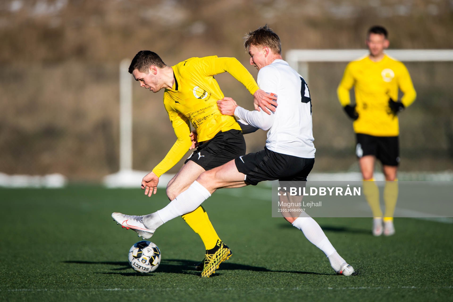 Mjällbys Jacob Bergström och Landskronas Viktor Wihlstrand