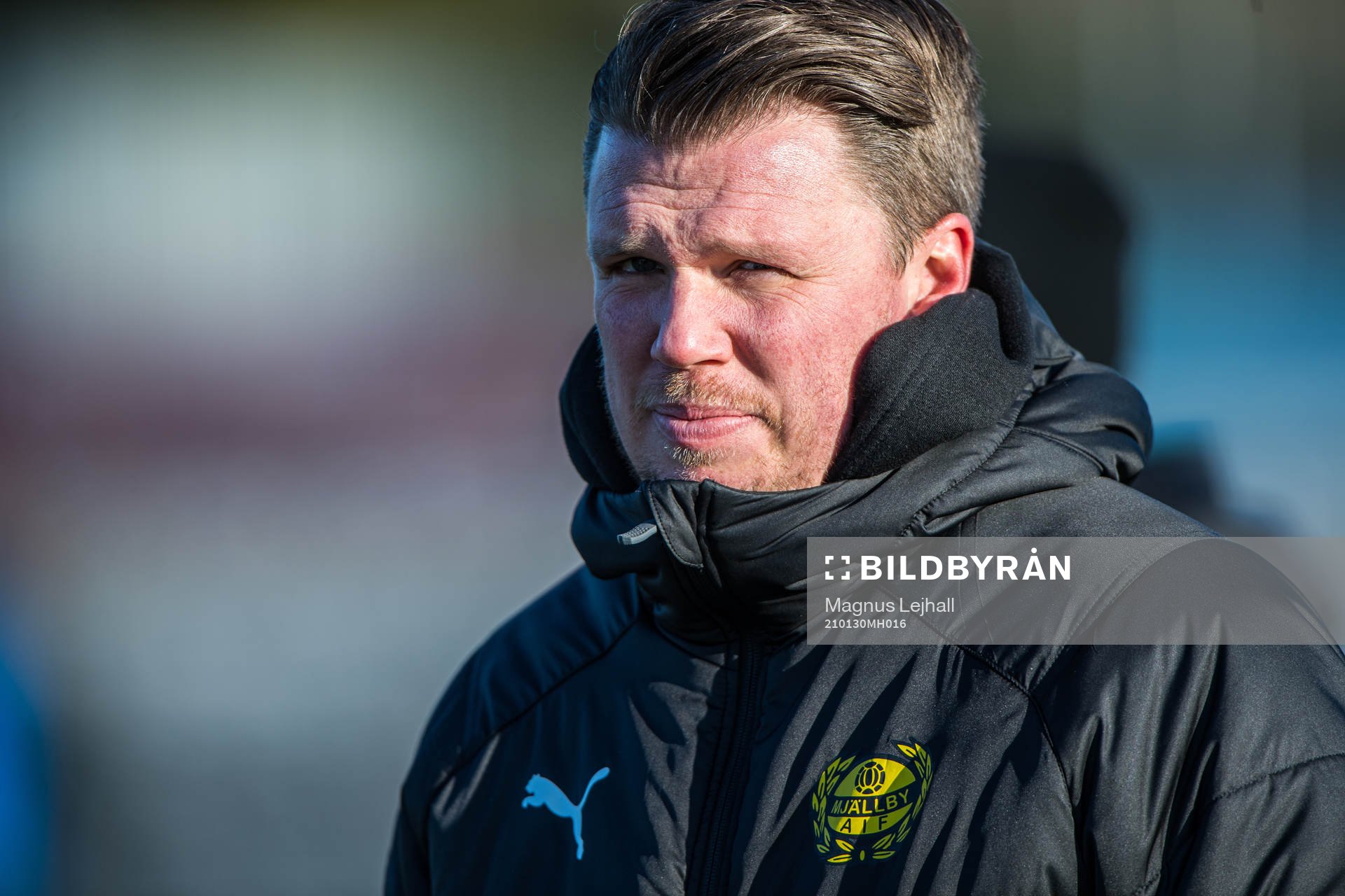 Mjällbys tränare Christian Järdler