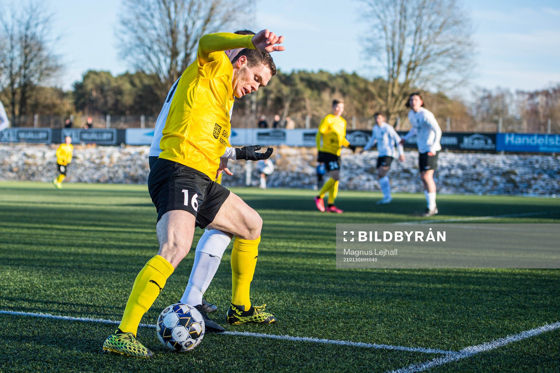 Mjällbys Jacob Bergström  och Landskronas Filip Olsson