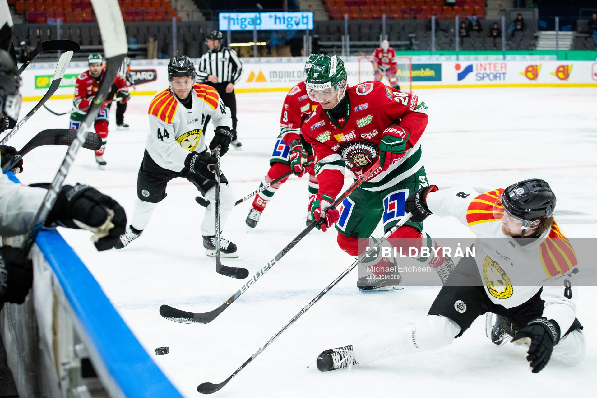 Frölundas Johan Sundström och Brynäs John Nyberg