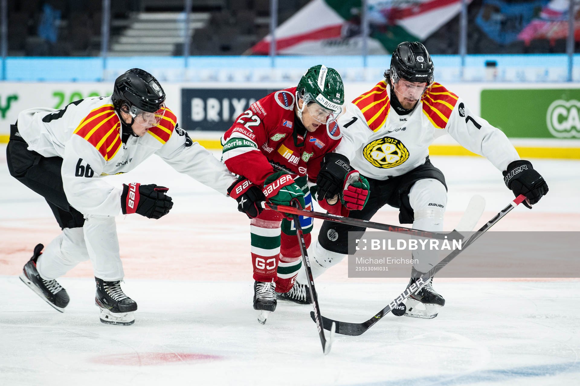 Brynäs Alexander Lindelöf och Marcus Björk mot