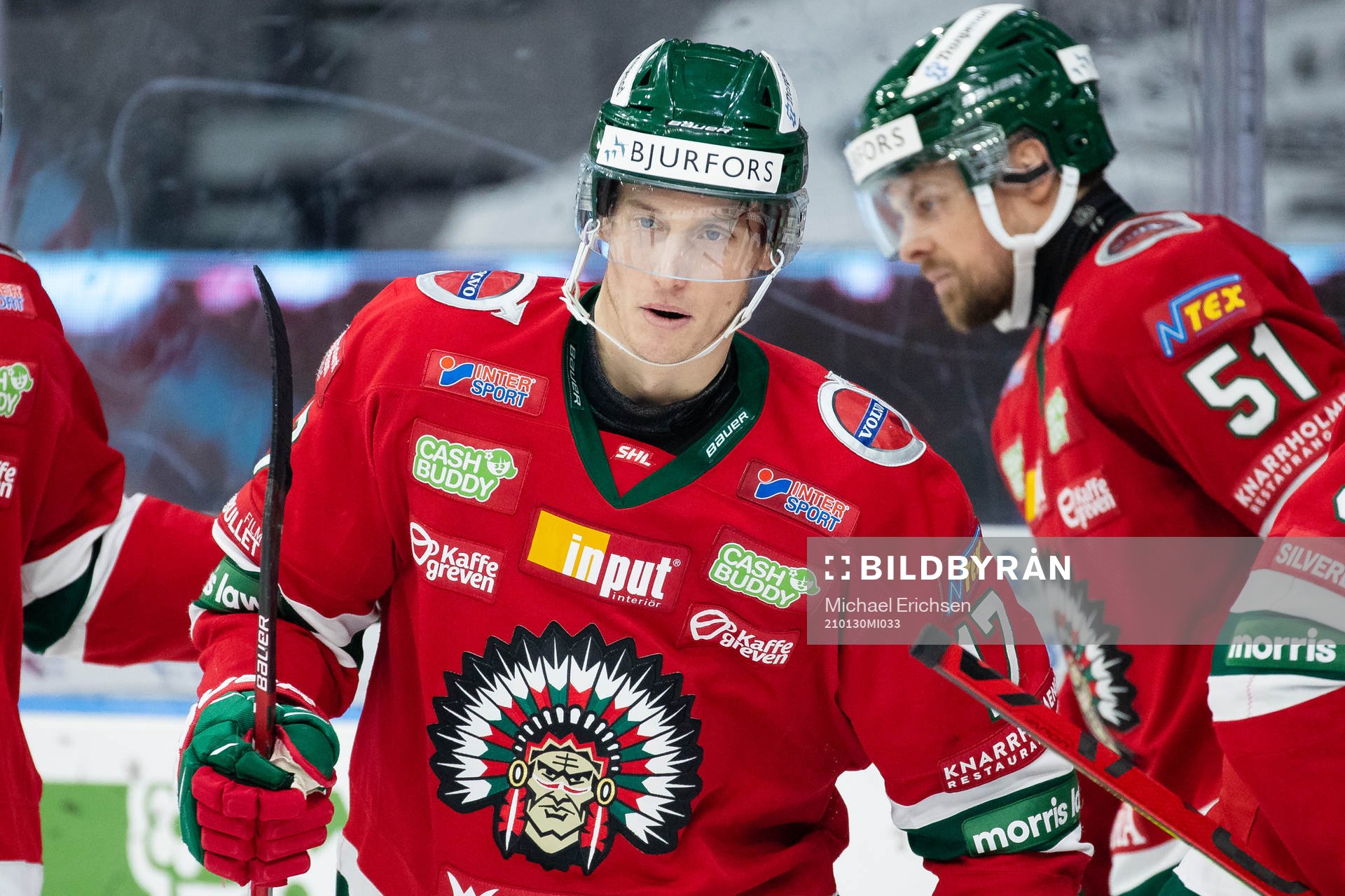 Frölundas Robin Alvarez jublar