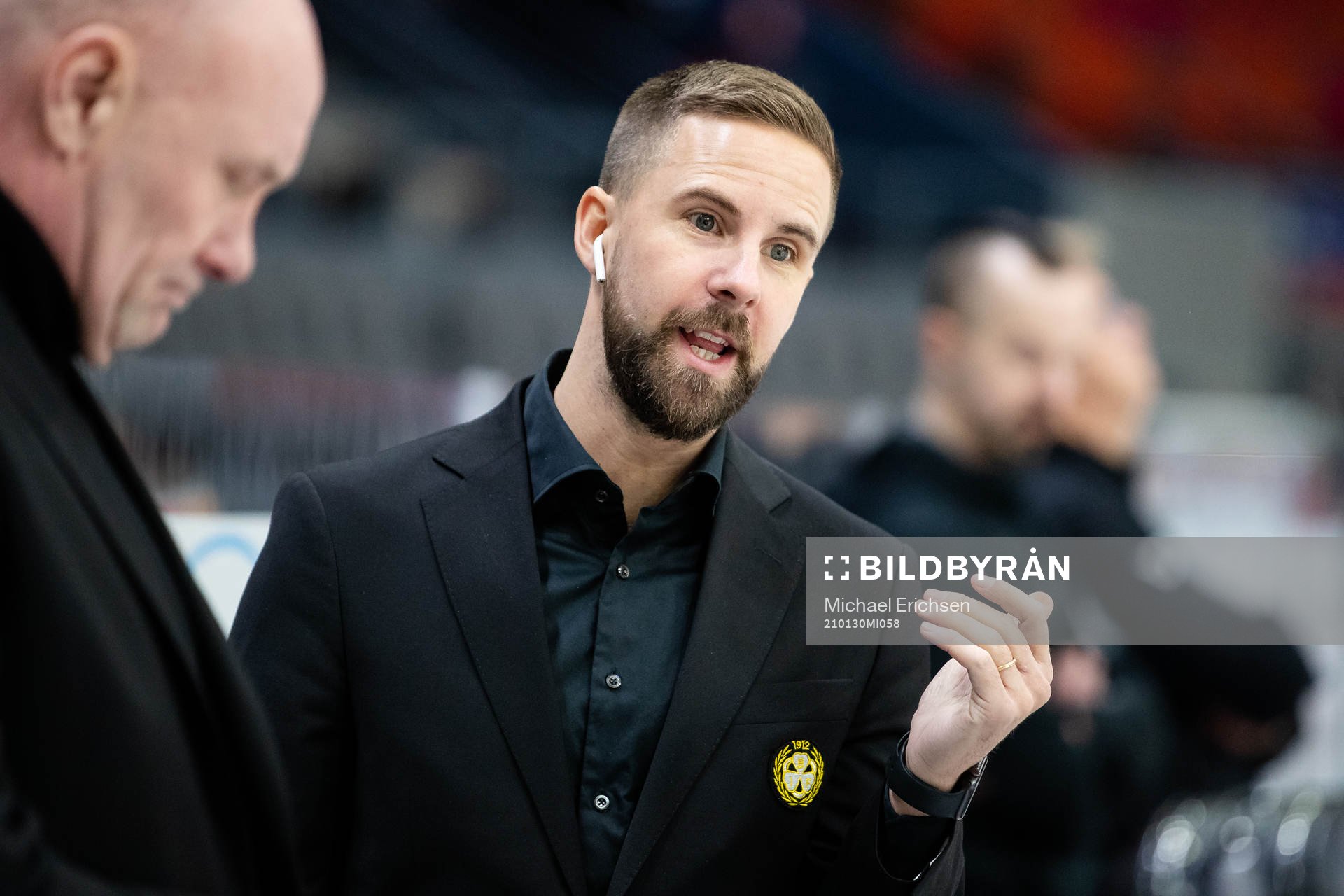 Brynäs assisterande tränare Viktor Stråhle