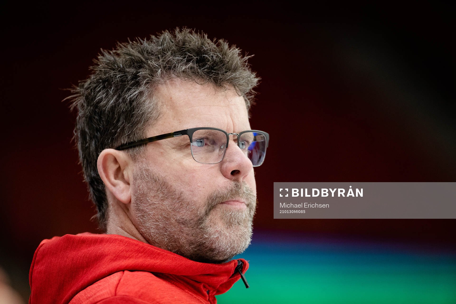 Frölundas materialförvaltare Håkan Olofsson innan