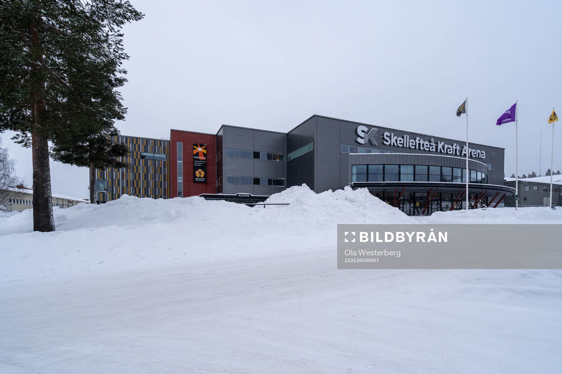 Skellefteå Kraft Arena exteriört
