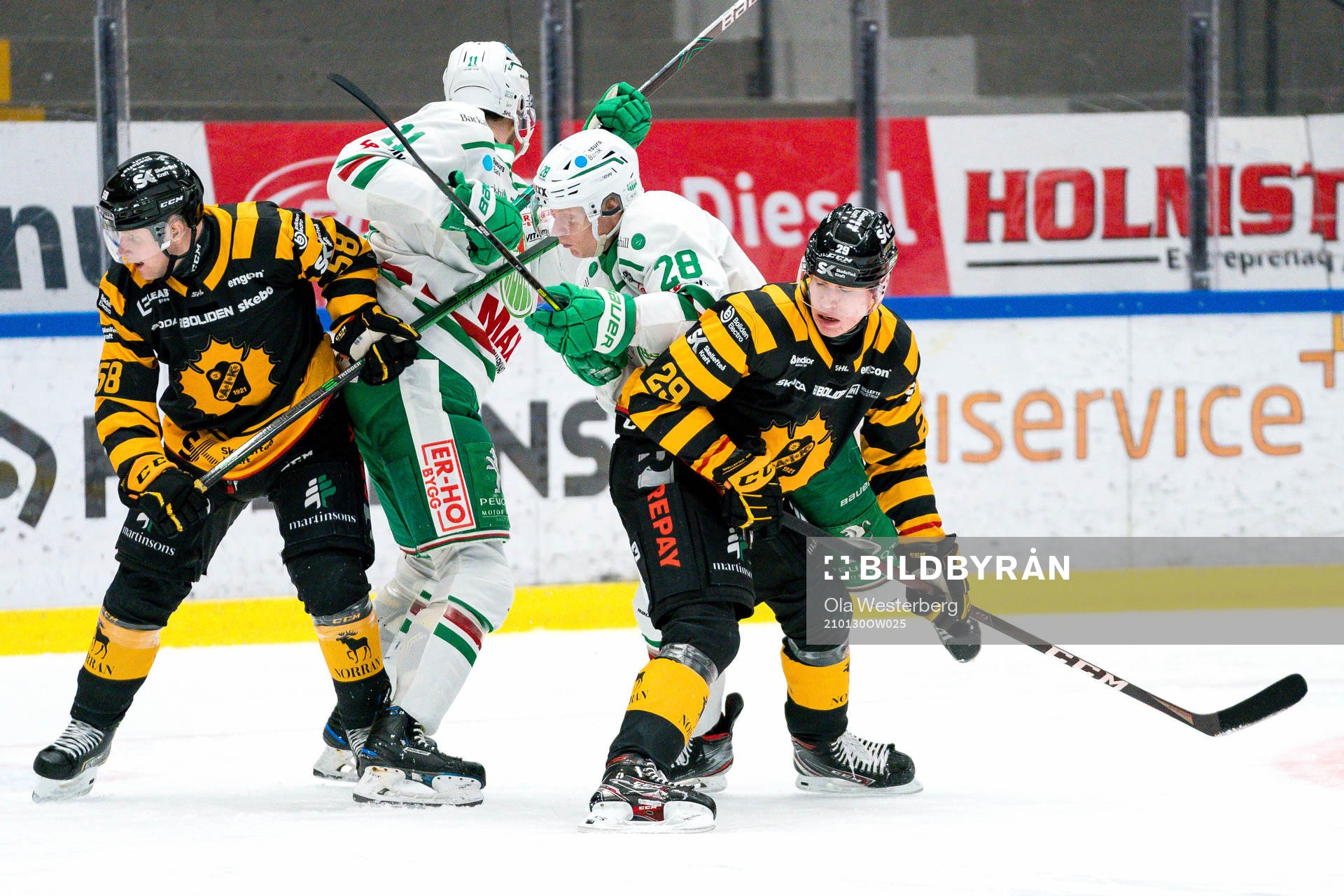 Skellefteås Oskar Nilsson och Albin Sundsvik