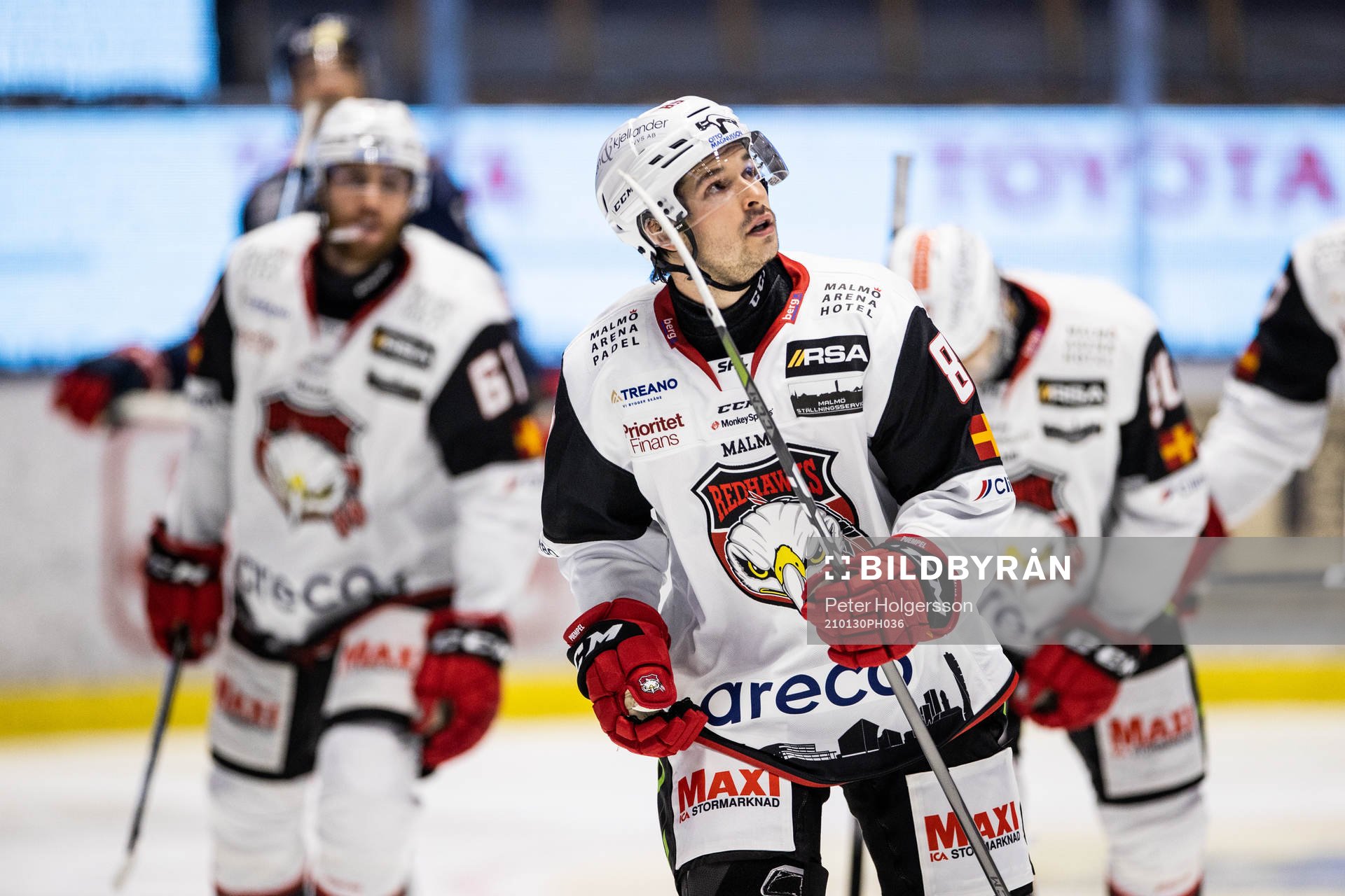 Malmö Redhawks Matt Puempel jublar