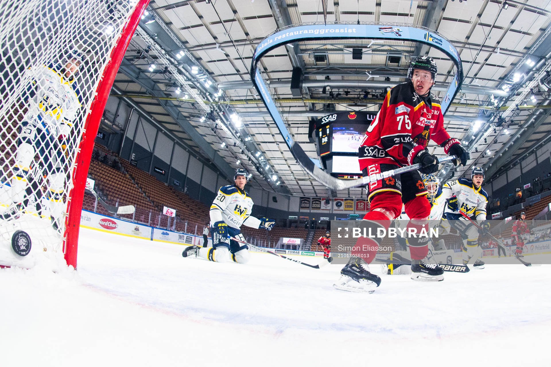 Luleås Arttu Ilomäki sätter 1-0