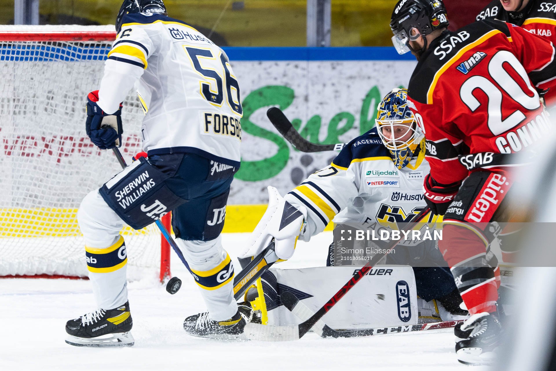 s målvakt Jonas Gunnarsson