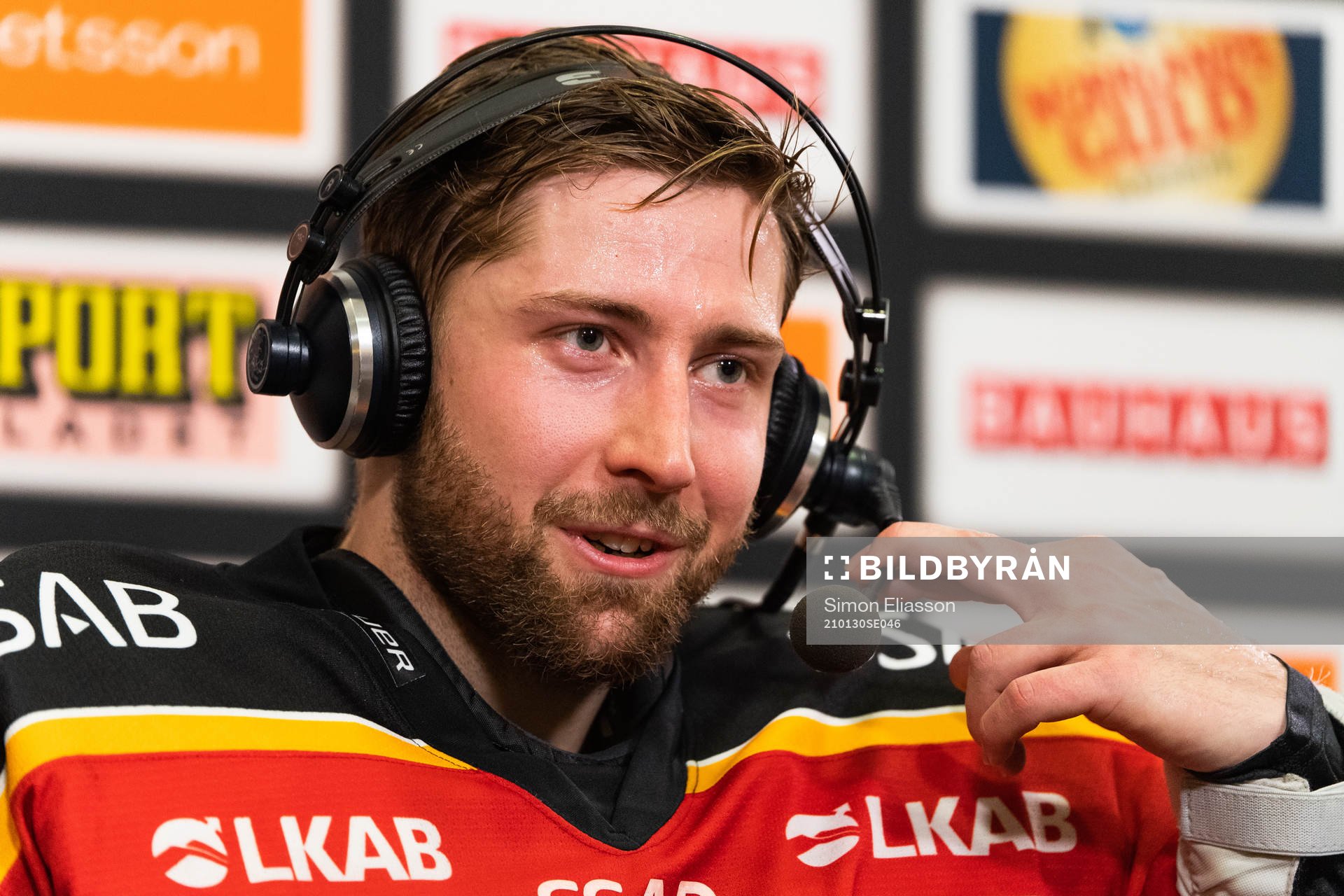 Luleås målvakt Joel Lassinantti