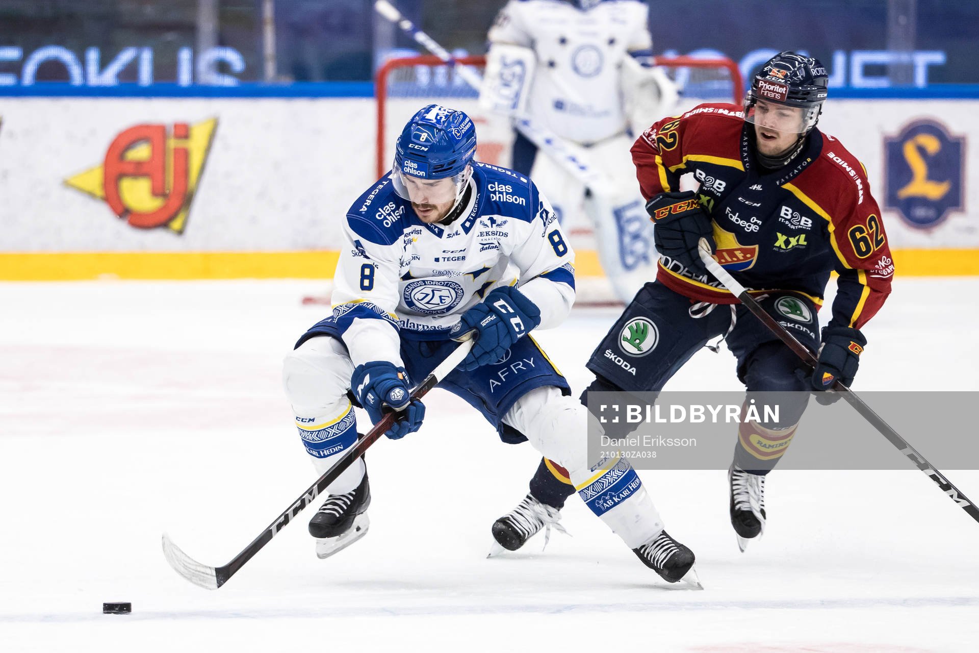 Leksands Matt Caito och Djurgårdens Manuel Ågren