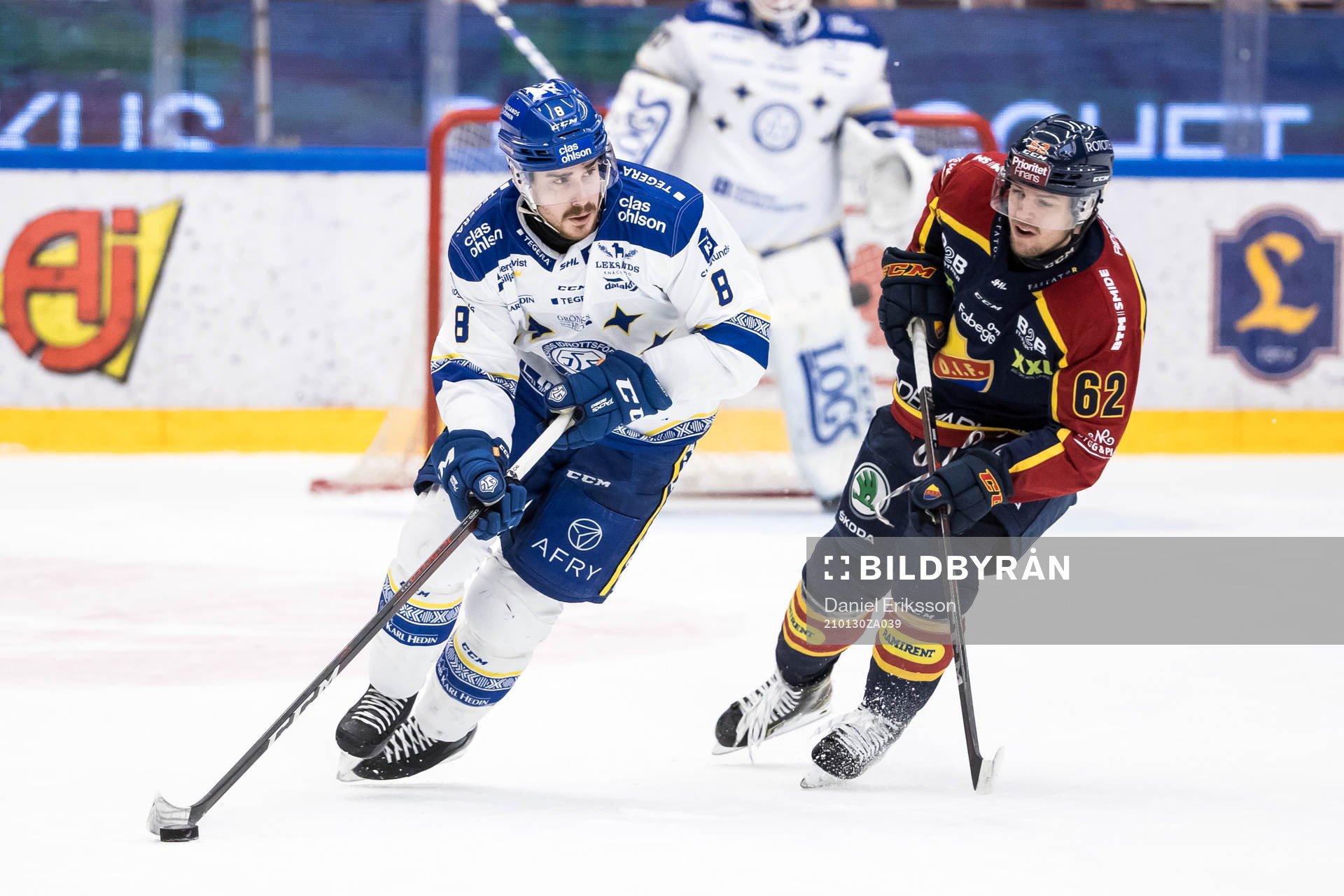 Leksands Matt Caito och Djurgårdens Manuel Ågren