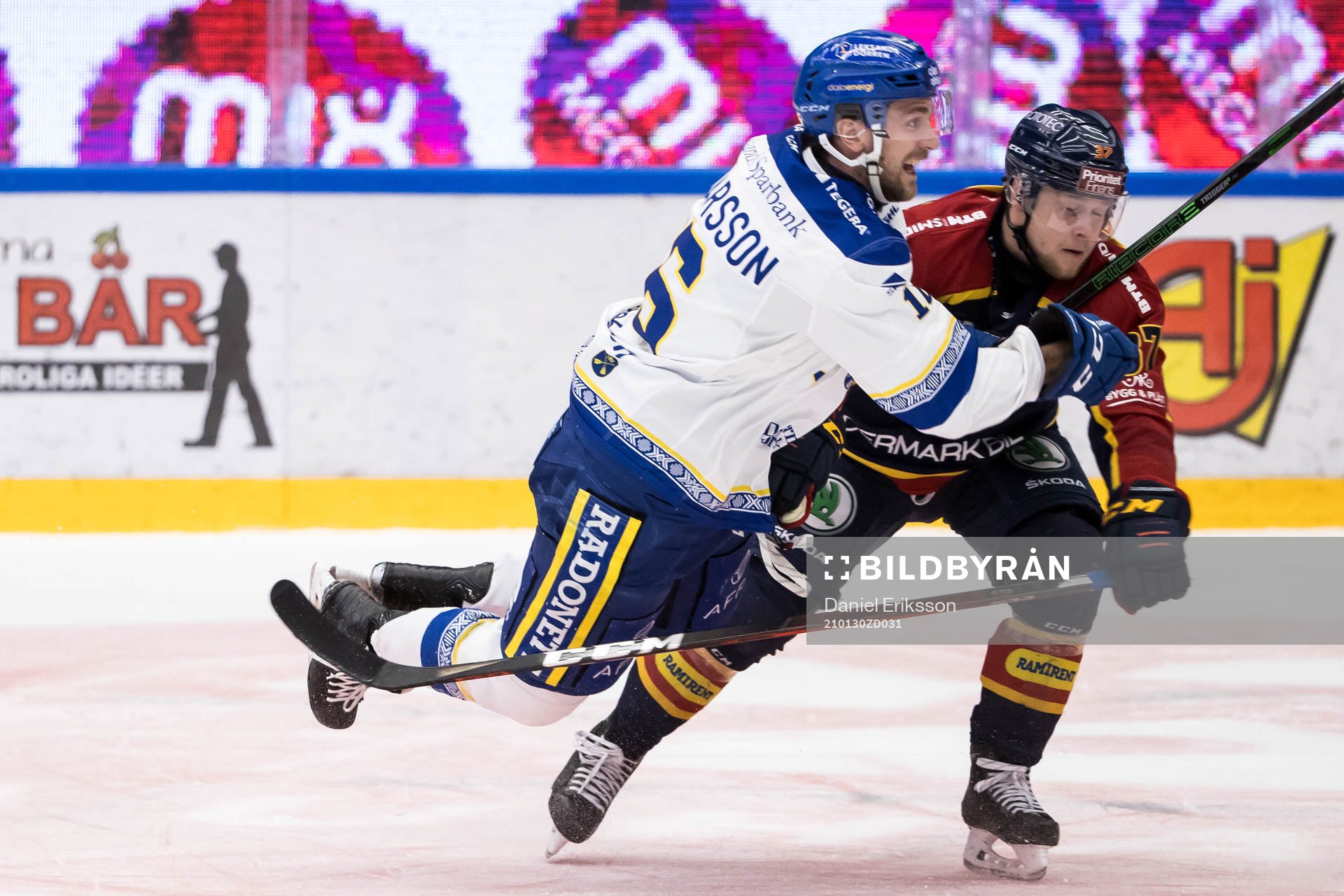 Leksands Daniel Gunnarsson och Djurgårdens Jesper