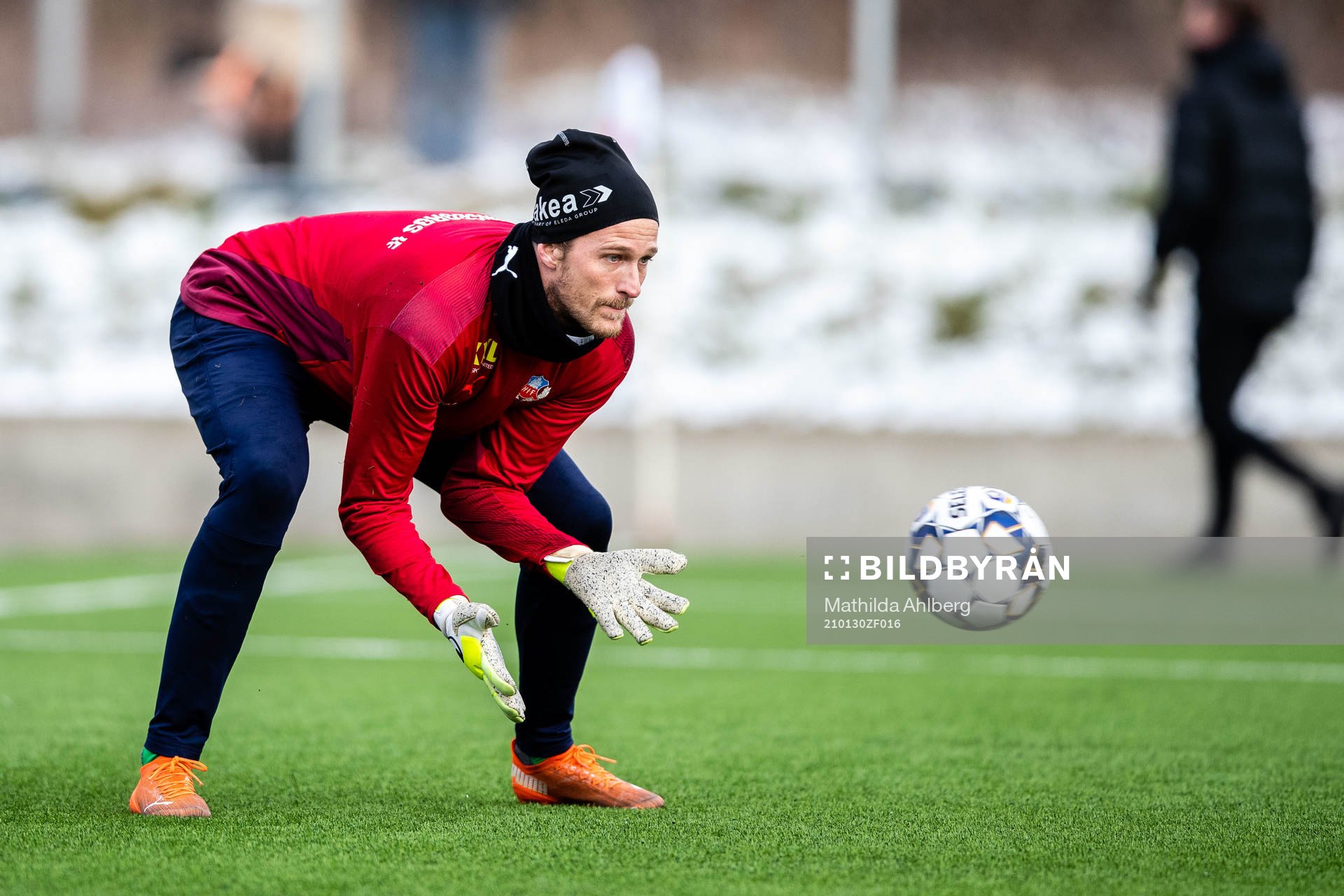 Helsingborgs målvakt Anders Lindegaard