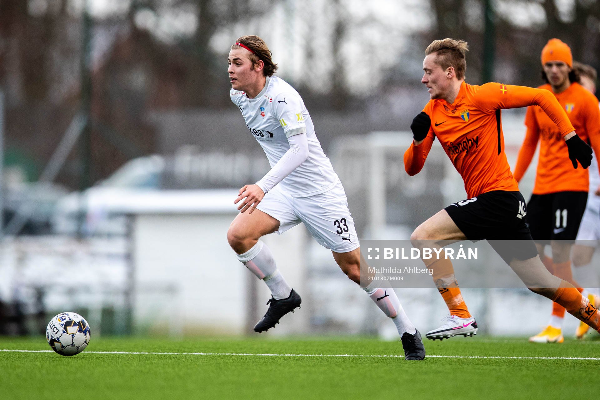 Helsingborgs Daniel Bergman och Torns Adam Olofsson