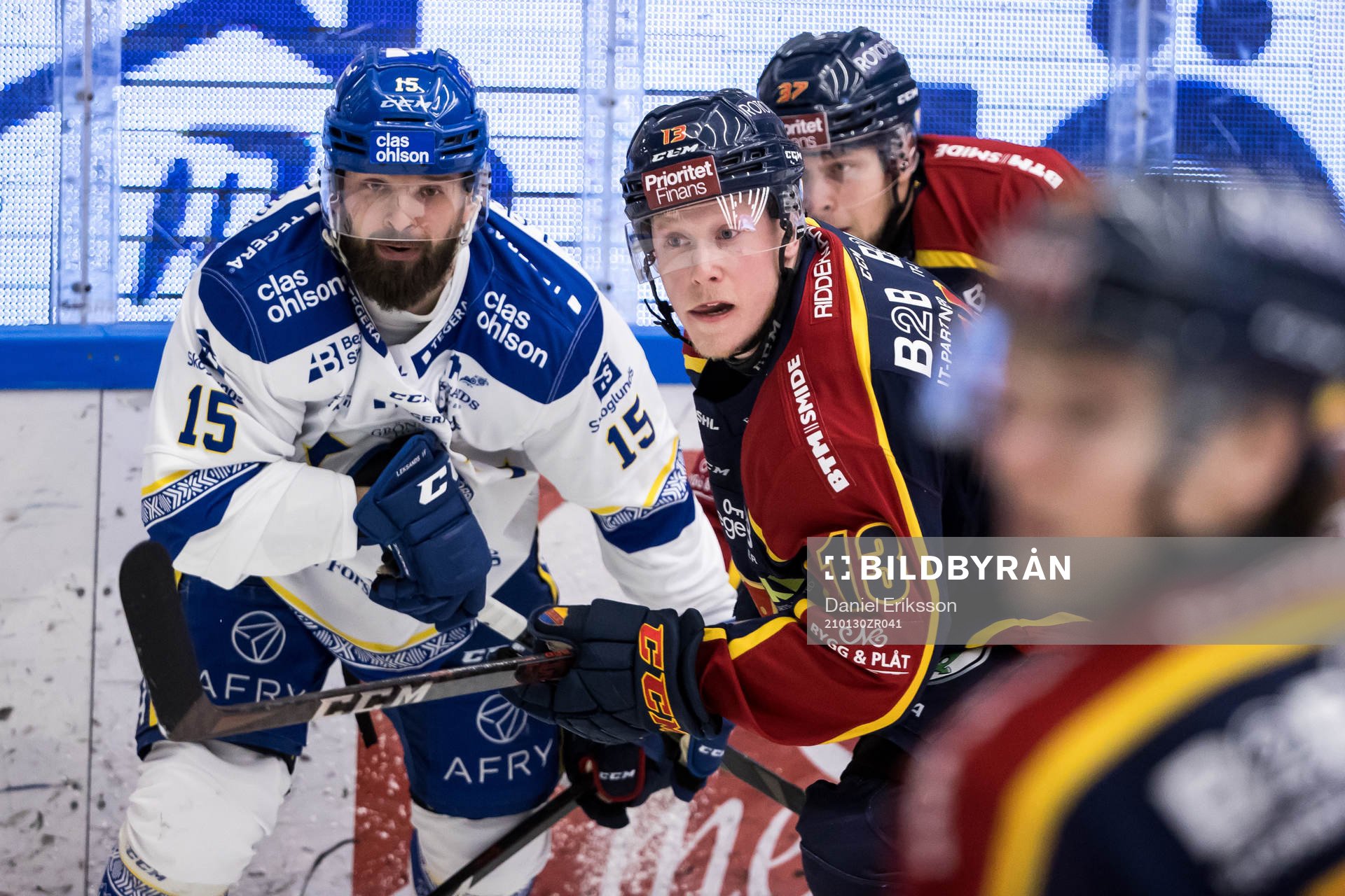 Leksands Otto Paajanen och Djurgårdens Kalle Östman