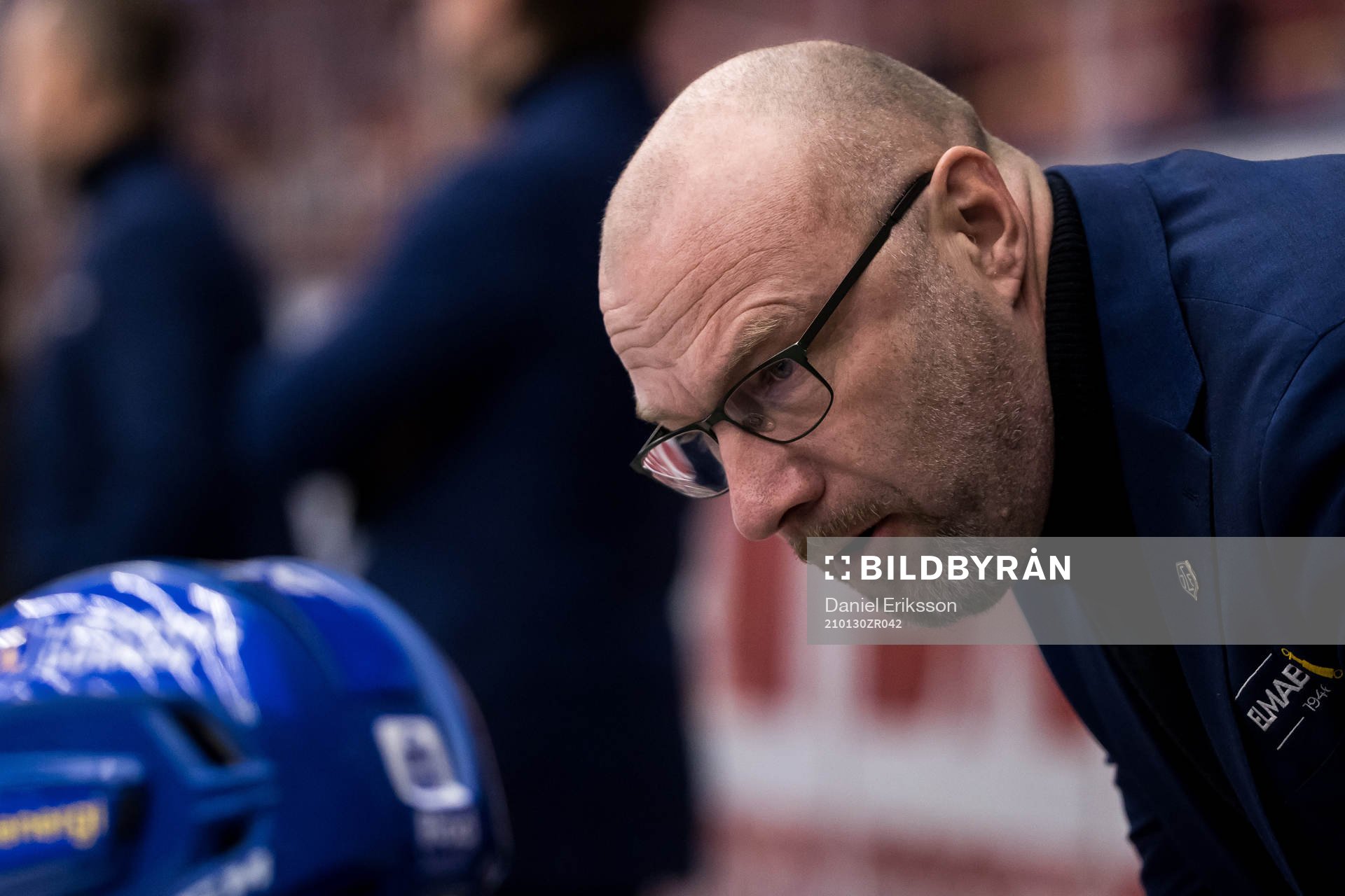 Leksands assisterande tränare Fredrik Hallberg