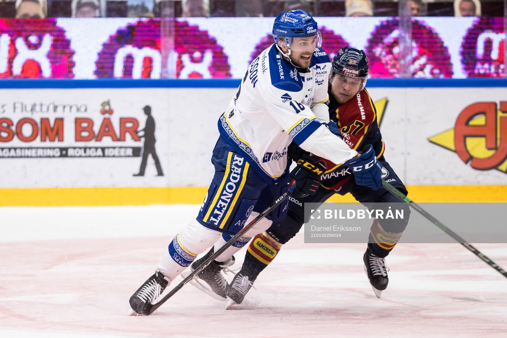 Leksands Daniel Gunnarsson och Djurgårdens Jesper